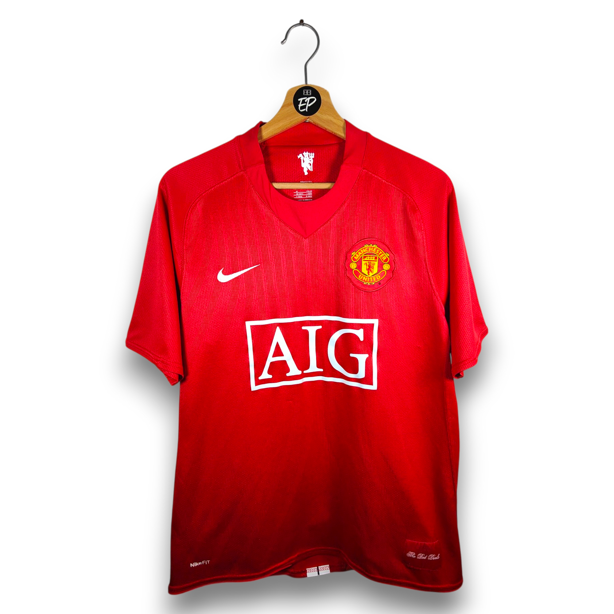 2007-09 Manchester United Home Shirt Ronaldo 