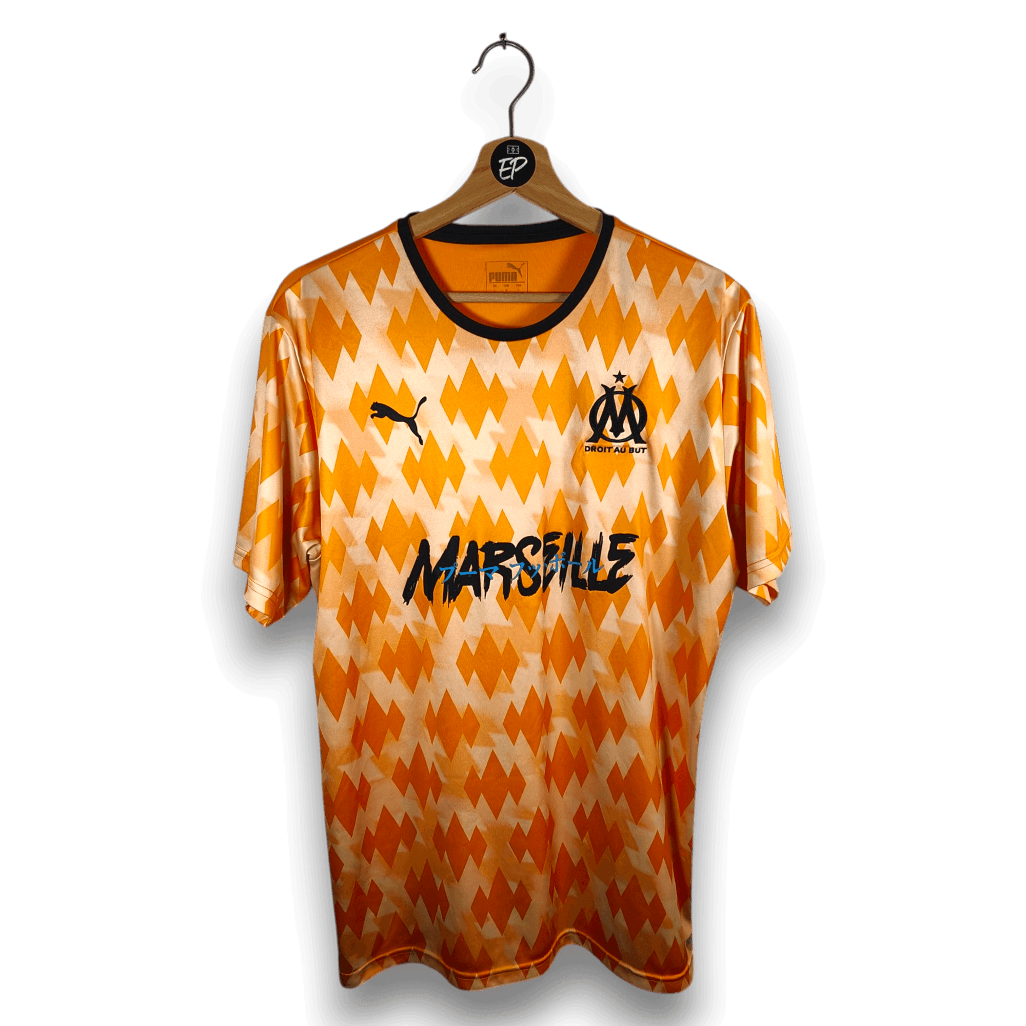 2019-20 Olympique Marseille Influence Jersey Shirt 