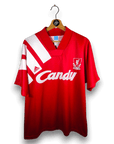 1991-92 Liverpool Home Shirt - 7.5/10 - (L)