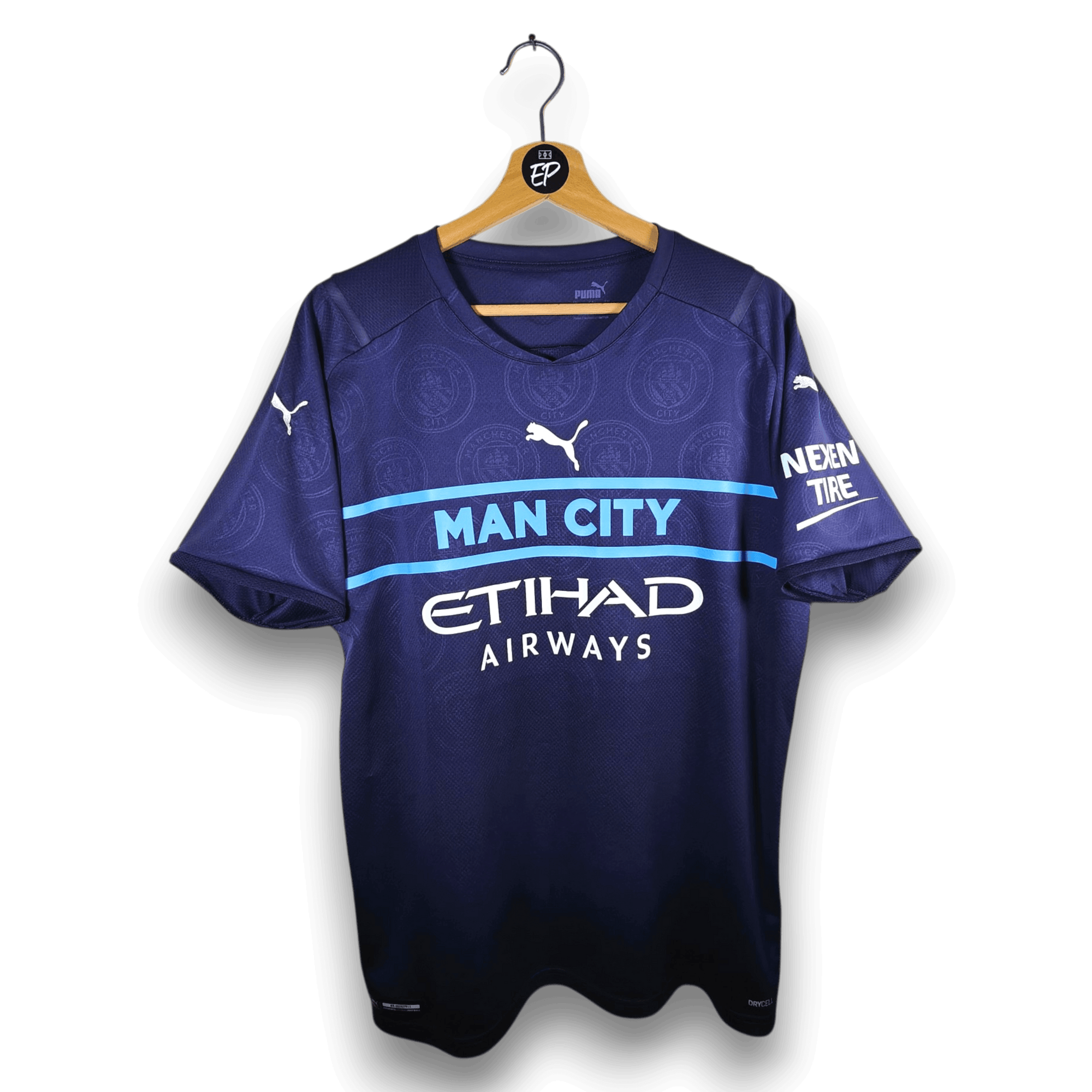 2021-22 Manchester City Third Shirt Mahrez 