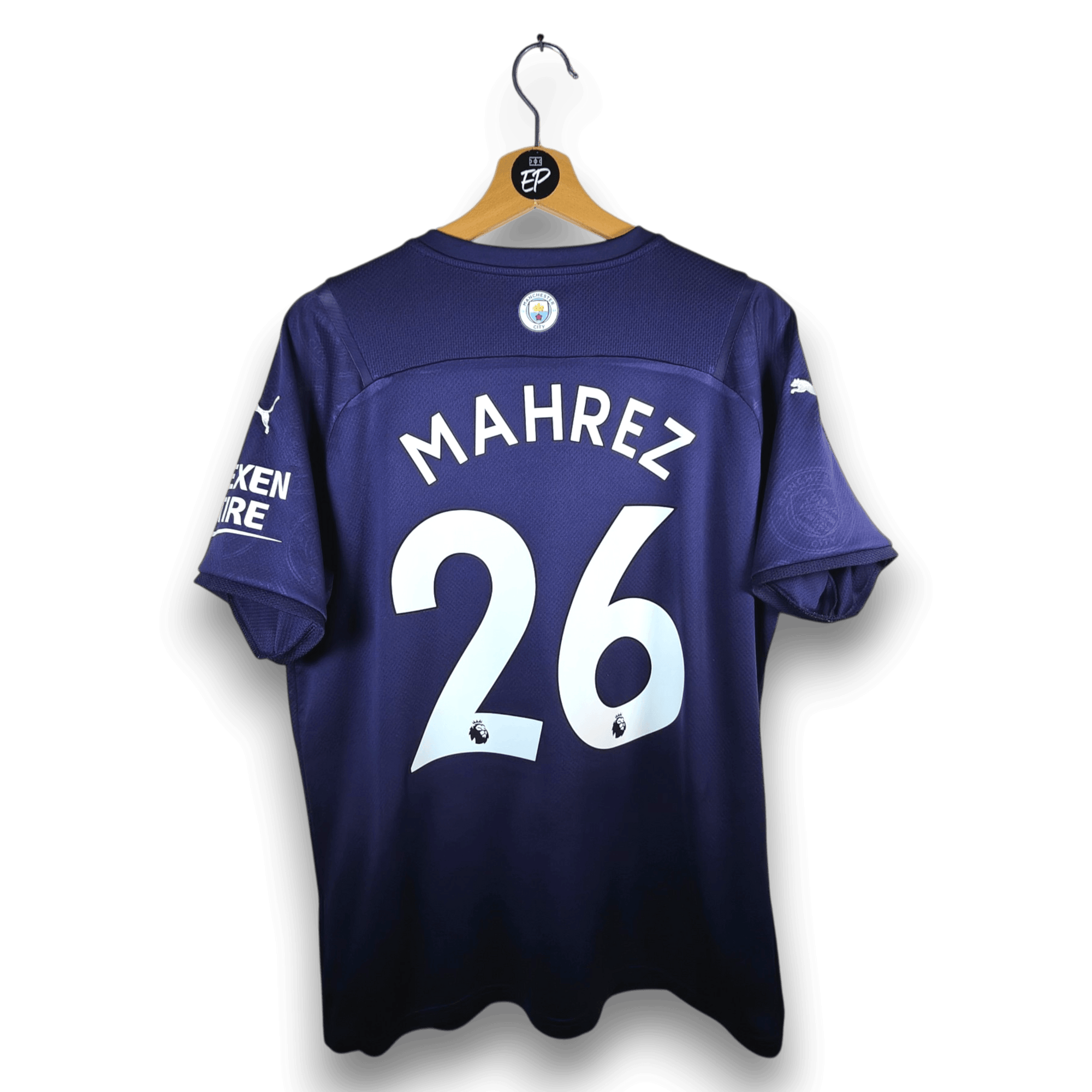 2021-22 Manchester City Third Shirt Mahrez 