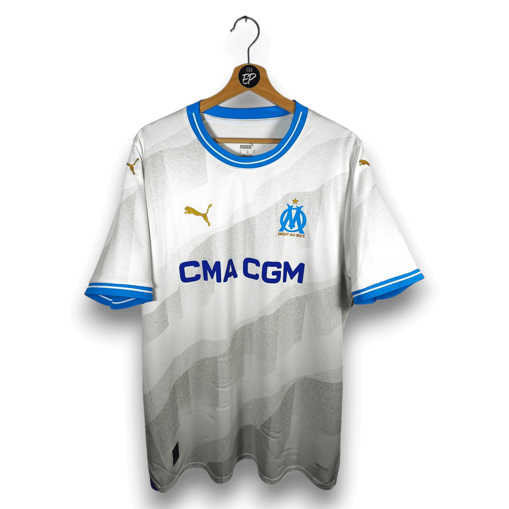 2023-24 Olympique Marseille Home Shirt - 9.5/10 - (XL)