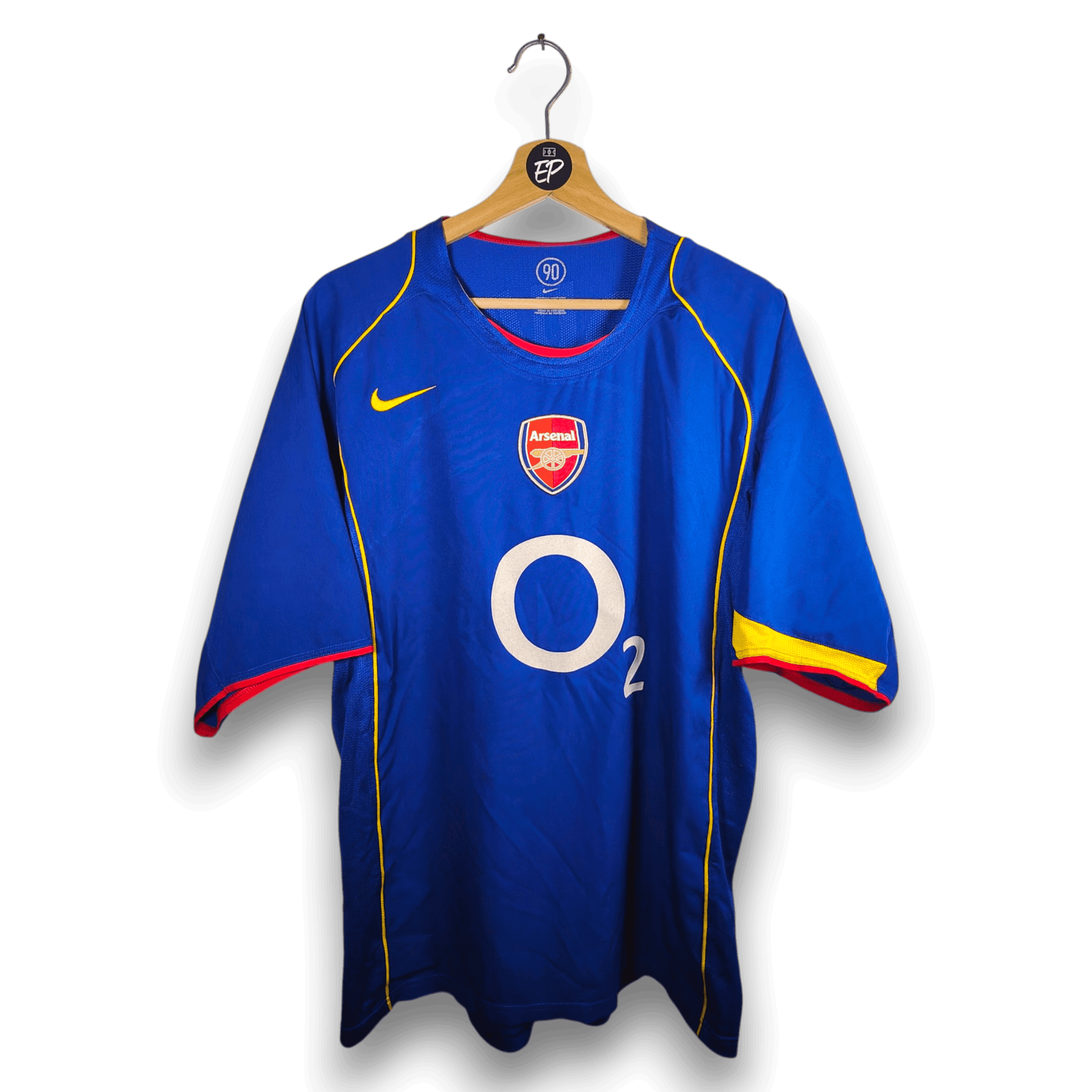 2004-06 Arsenal Away Shirt Djourou 