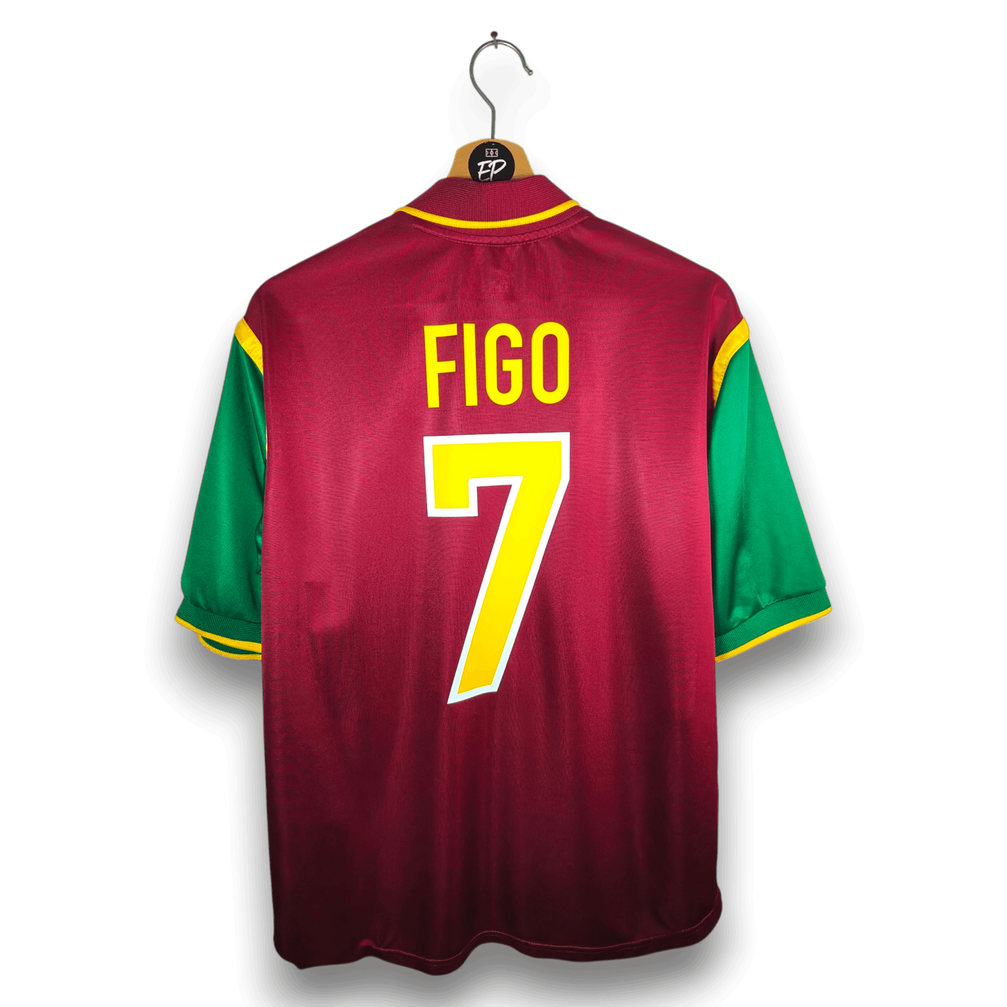 1998-00 Portugal Home Shirt Figo 