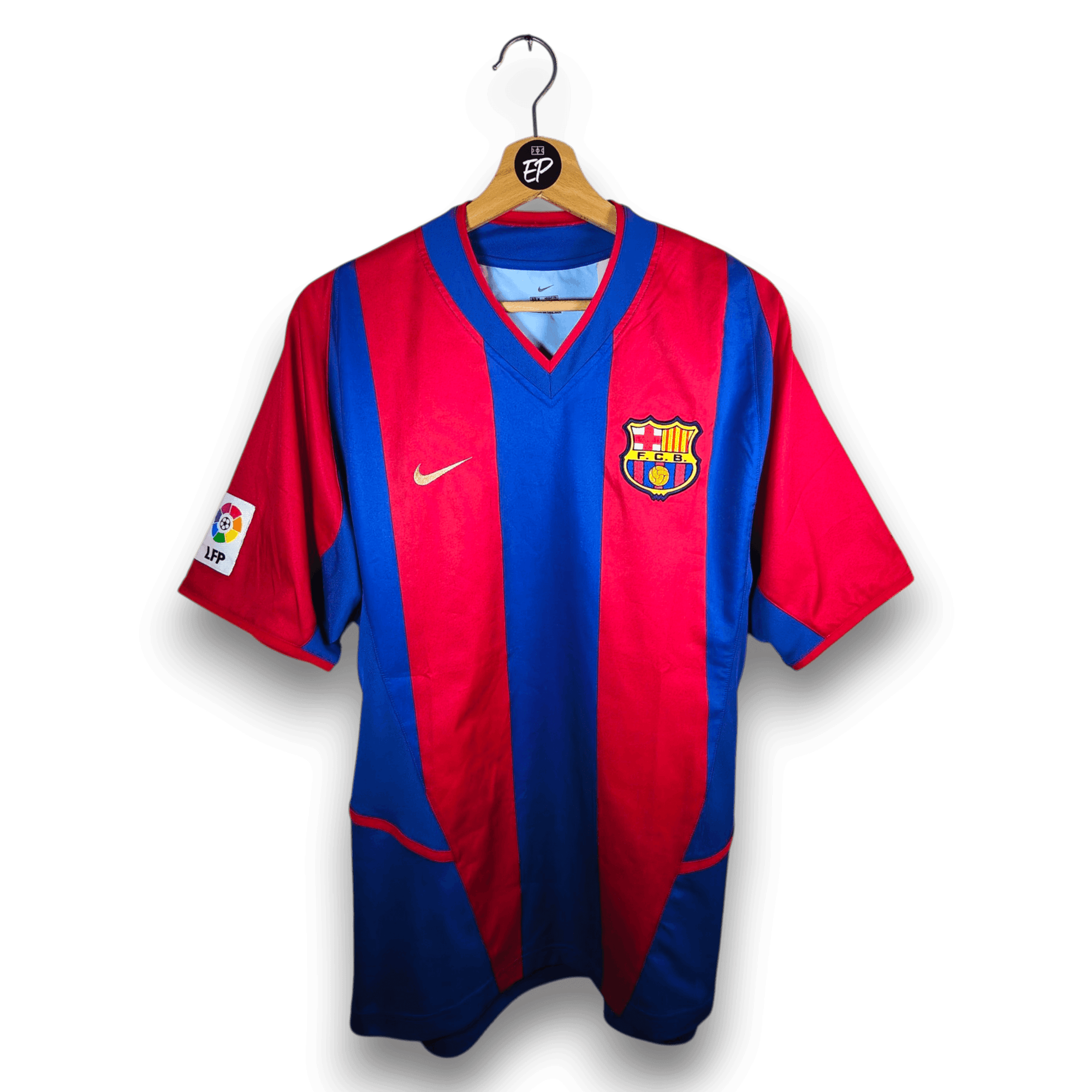 2002-03 FC Barcelona Home Shirt Riquelme 