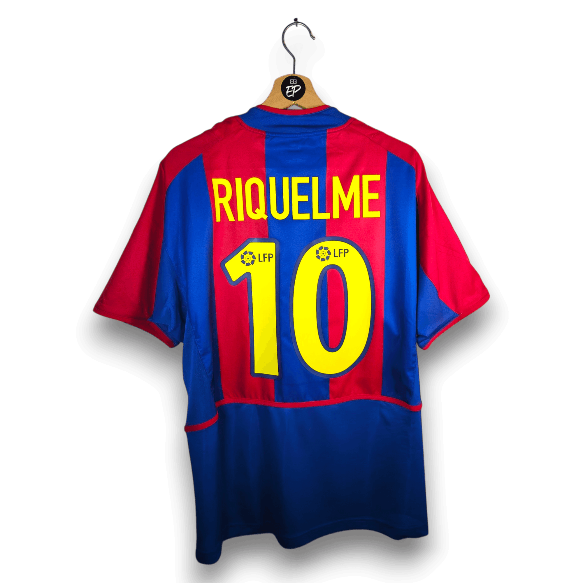 2002-03 FC Barcelona Home Shirt Riquelme 