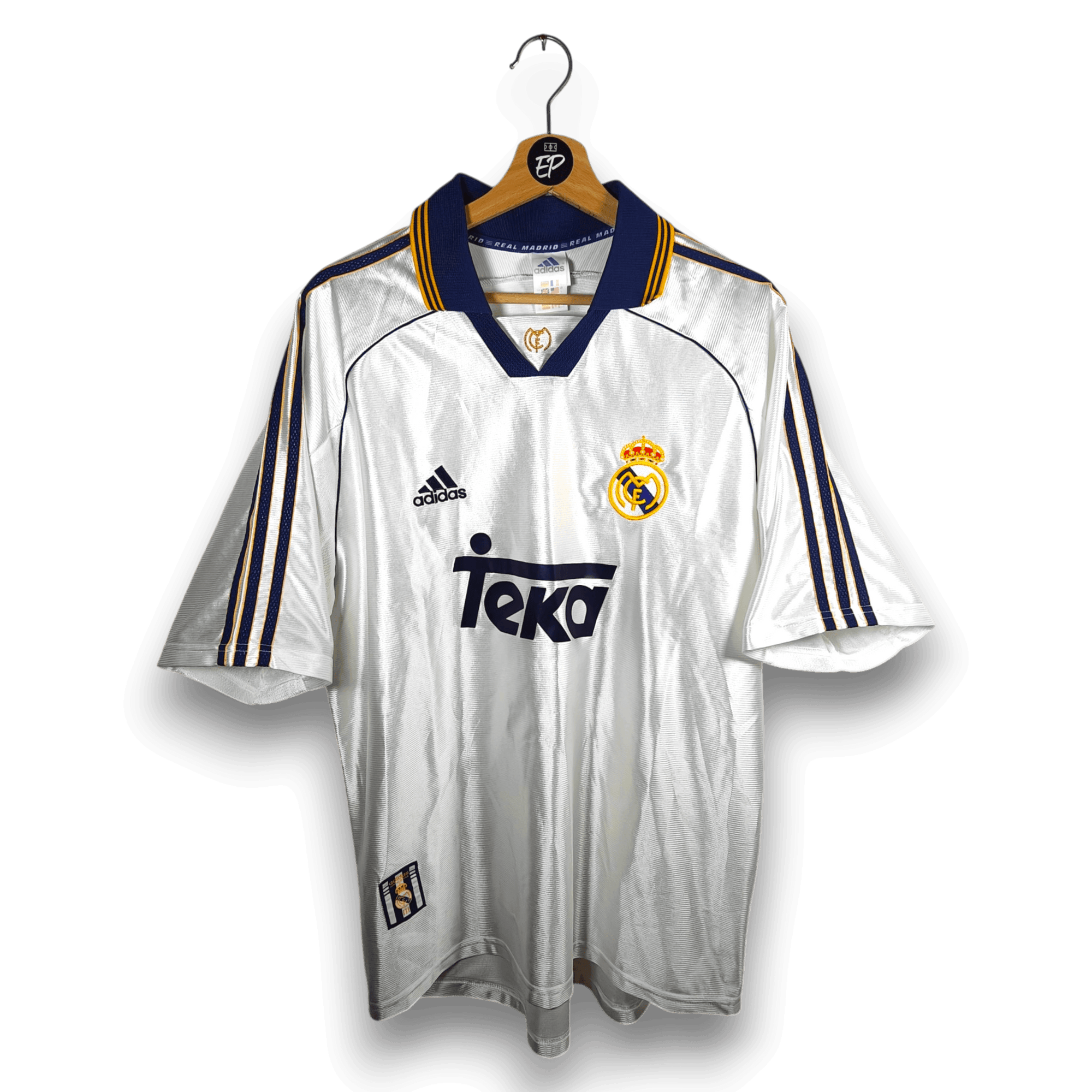 1998-00 Real Madrid Home Shirt Anelka 