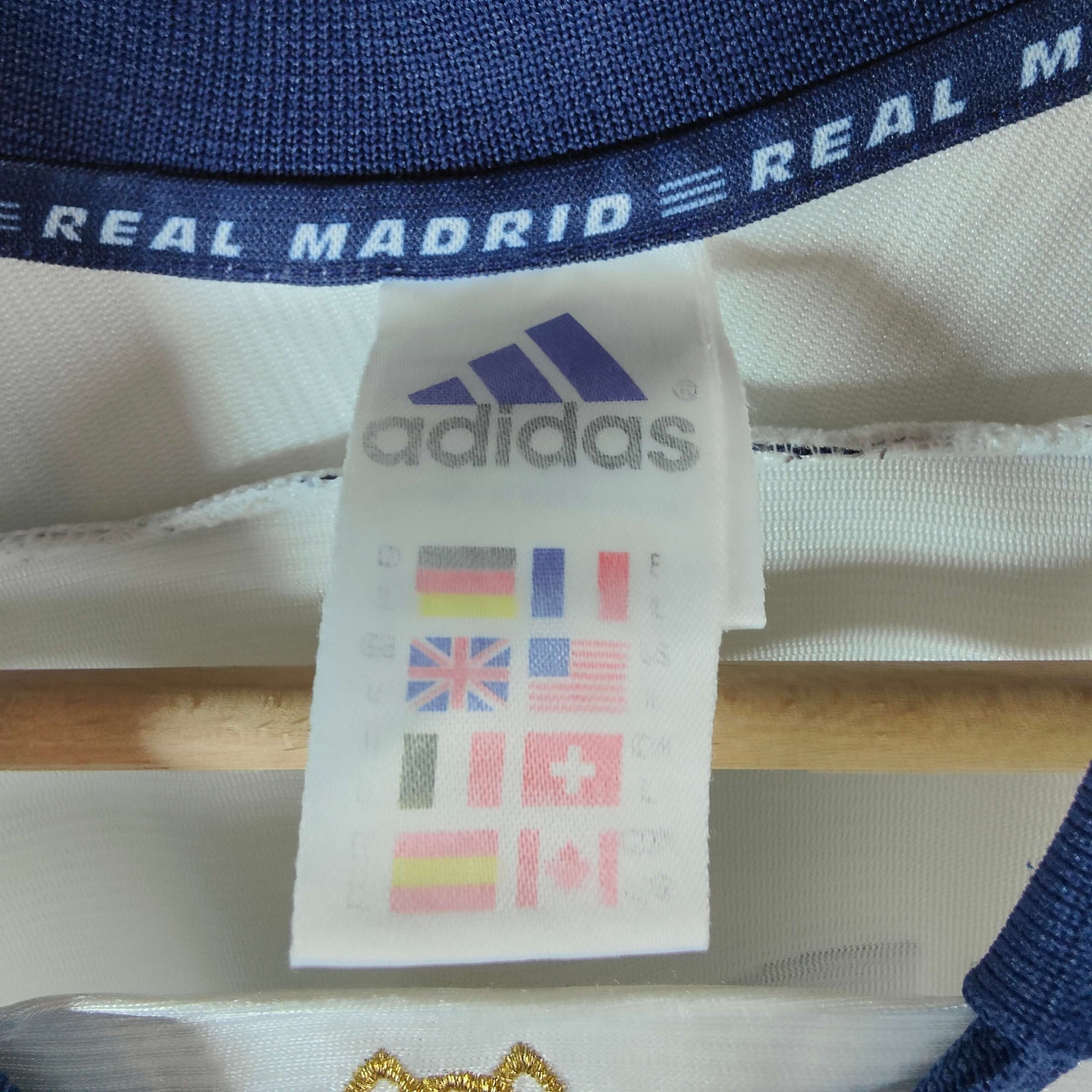 1998-00 Real Madrid Home Shirt Anelka 