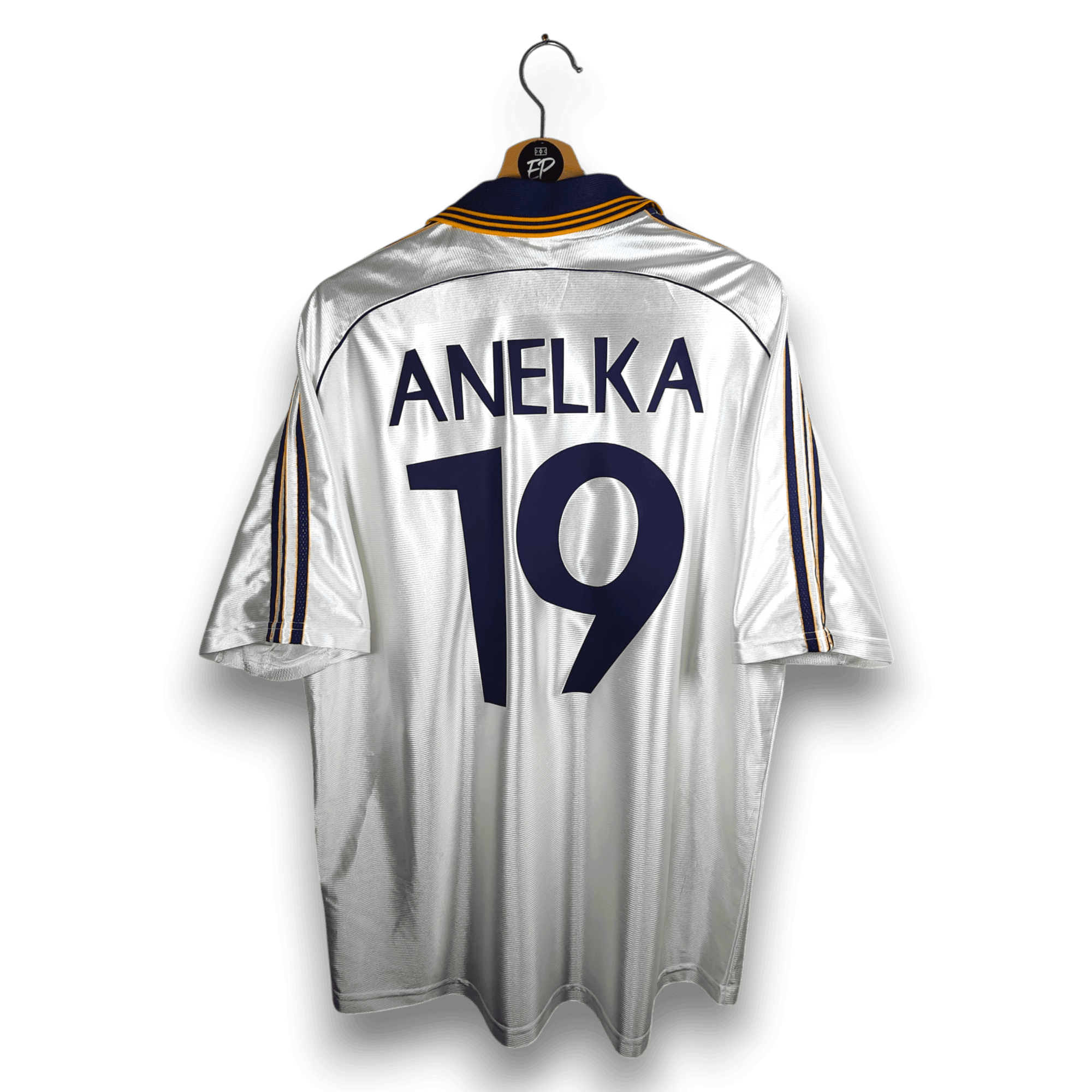 1998-00 Real Madrid Home Shirt Anelka 