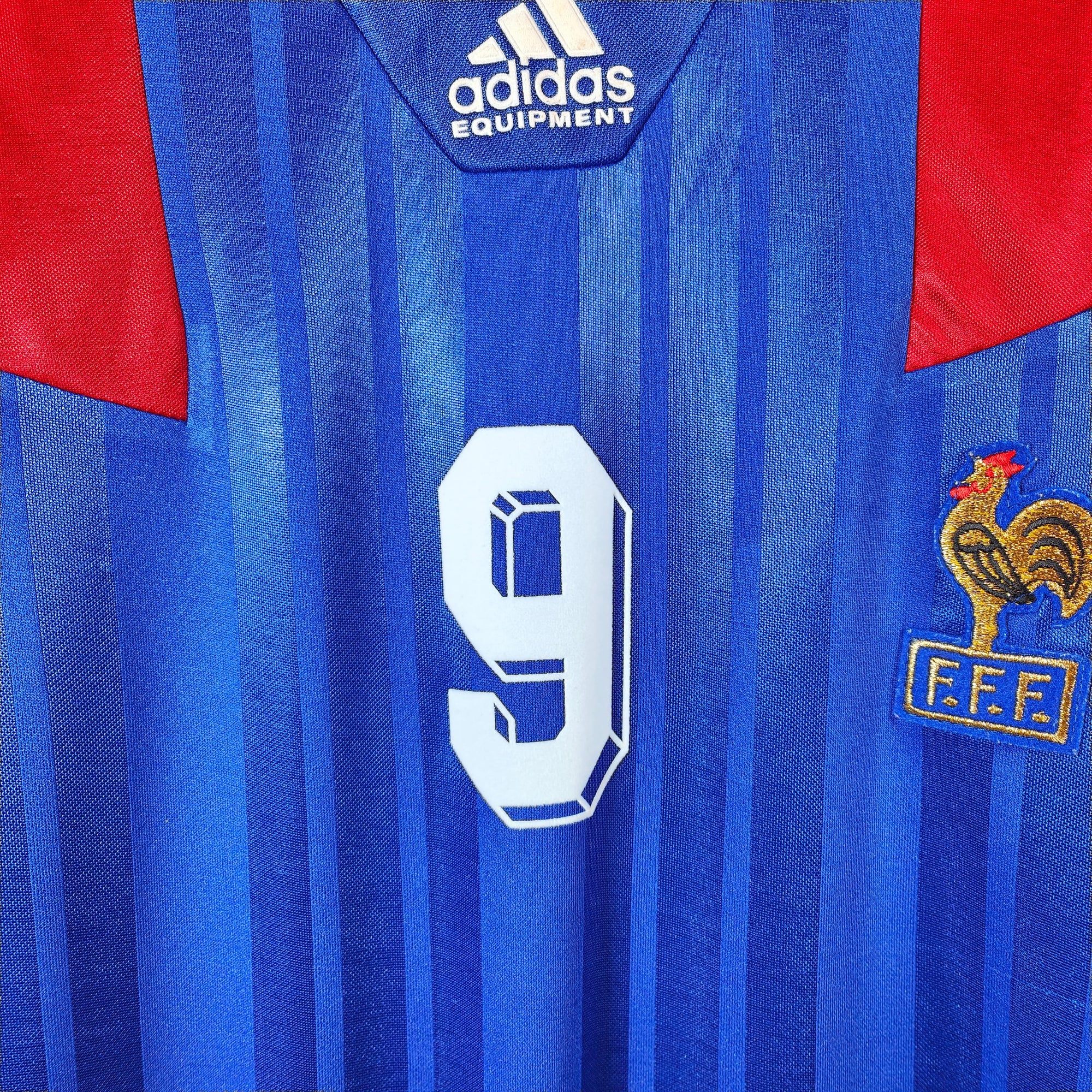 1992-93 France Home Shirt Papin 