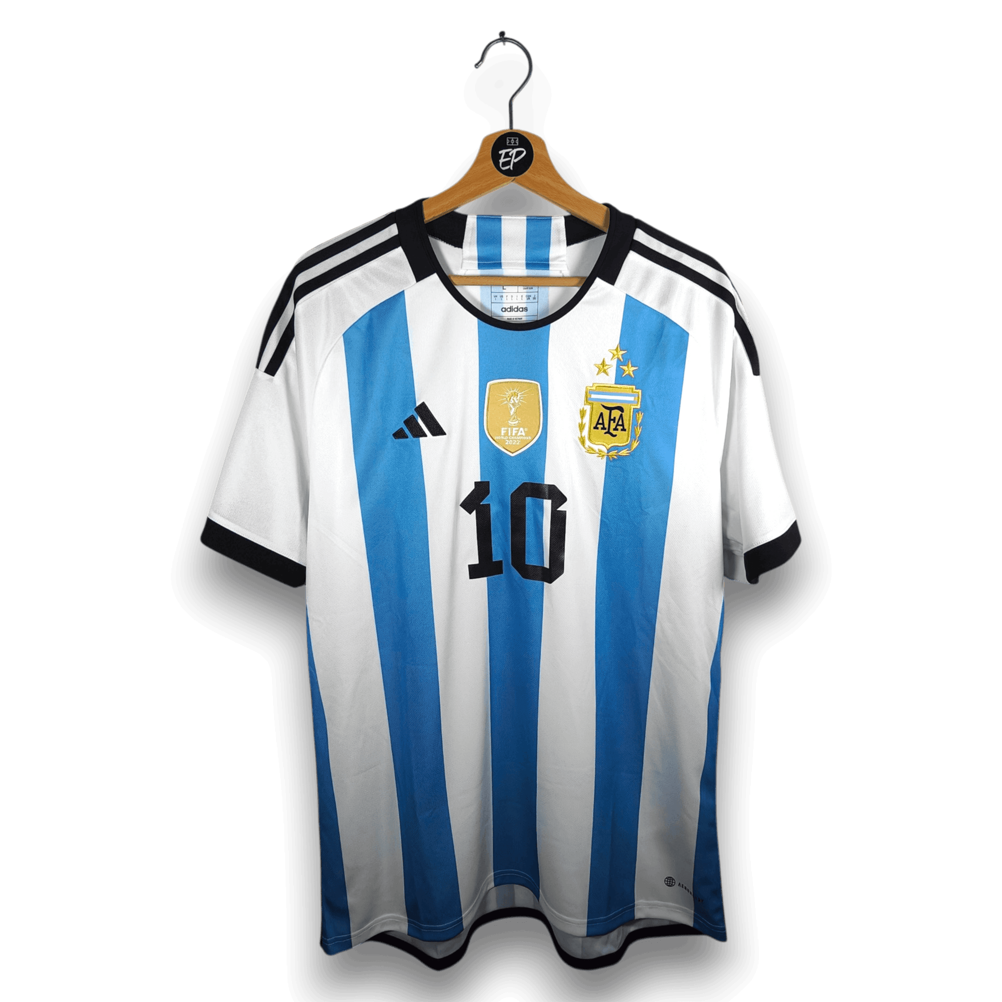 2022-23 Argentina Home Shirt Messi 