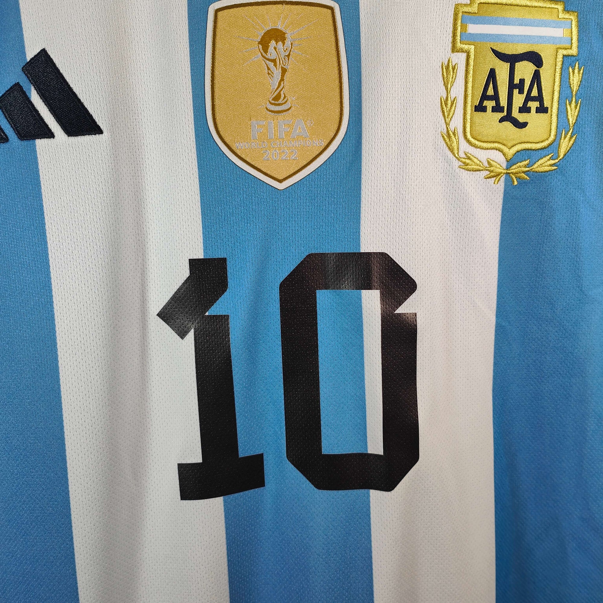 2022-23 Argentina Home Shirt Messi 