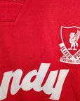 1991-92 Liverpool Home Shirt - 7.5/10 - (42-44 L)