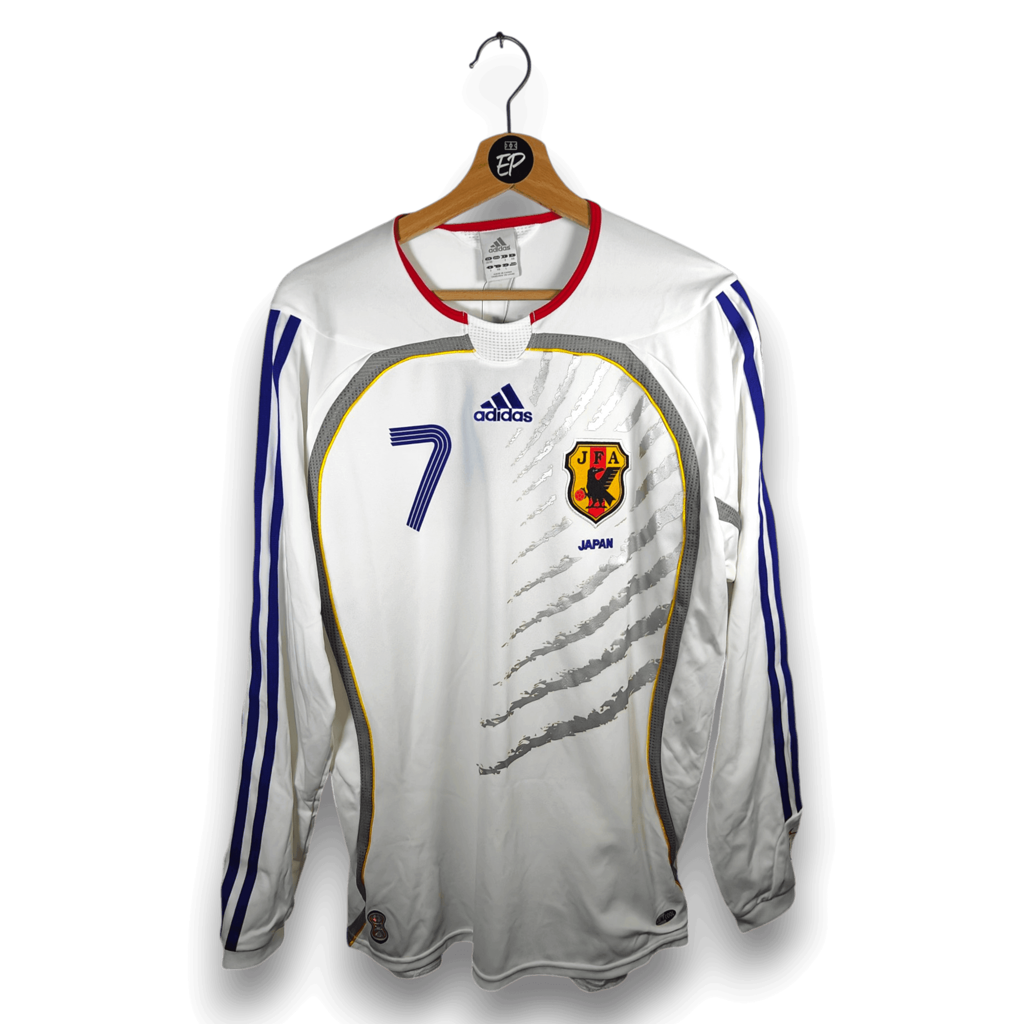 2006-08 Japan Away Shirt LS Nakata 