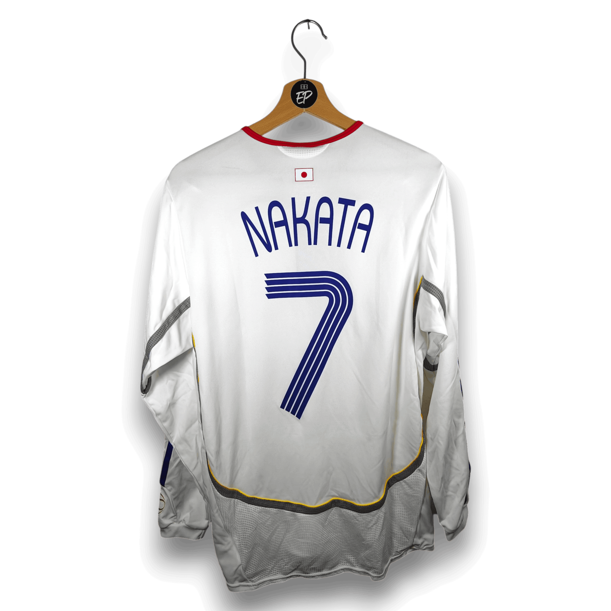 2006-08 Japan Away Shirt LS Nakata 