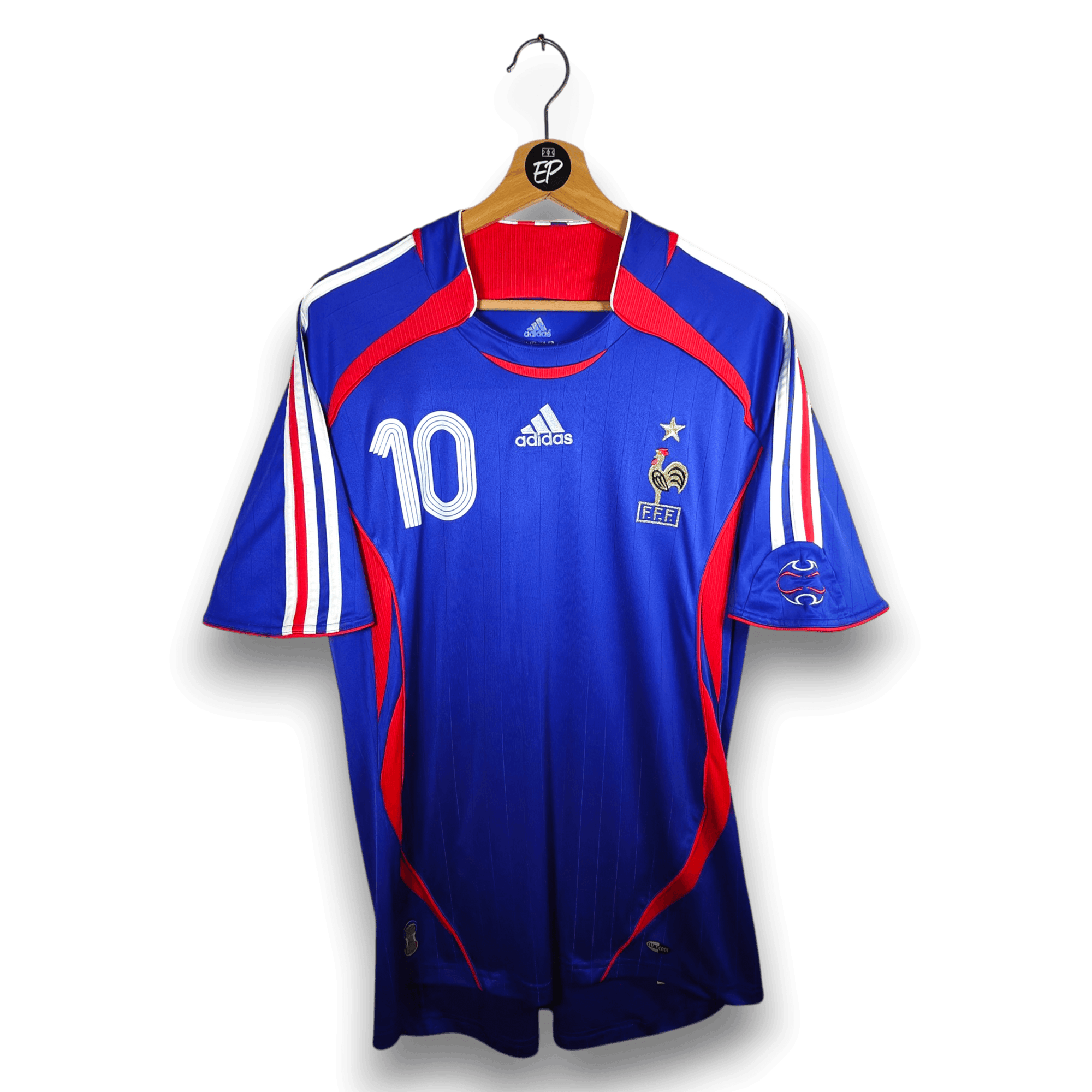 2006-07 France Home Shirt Zidane 