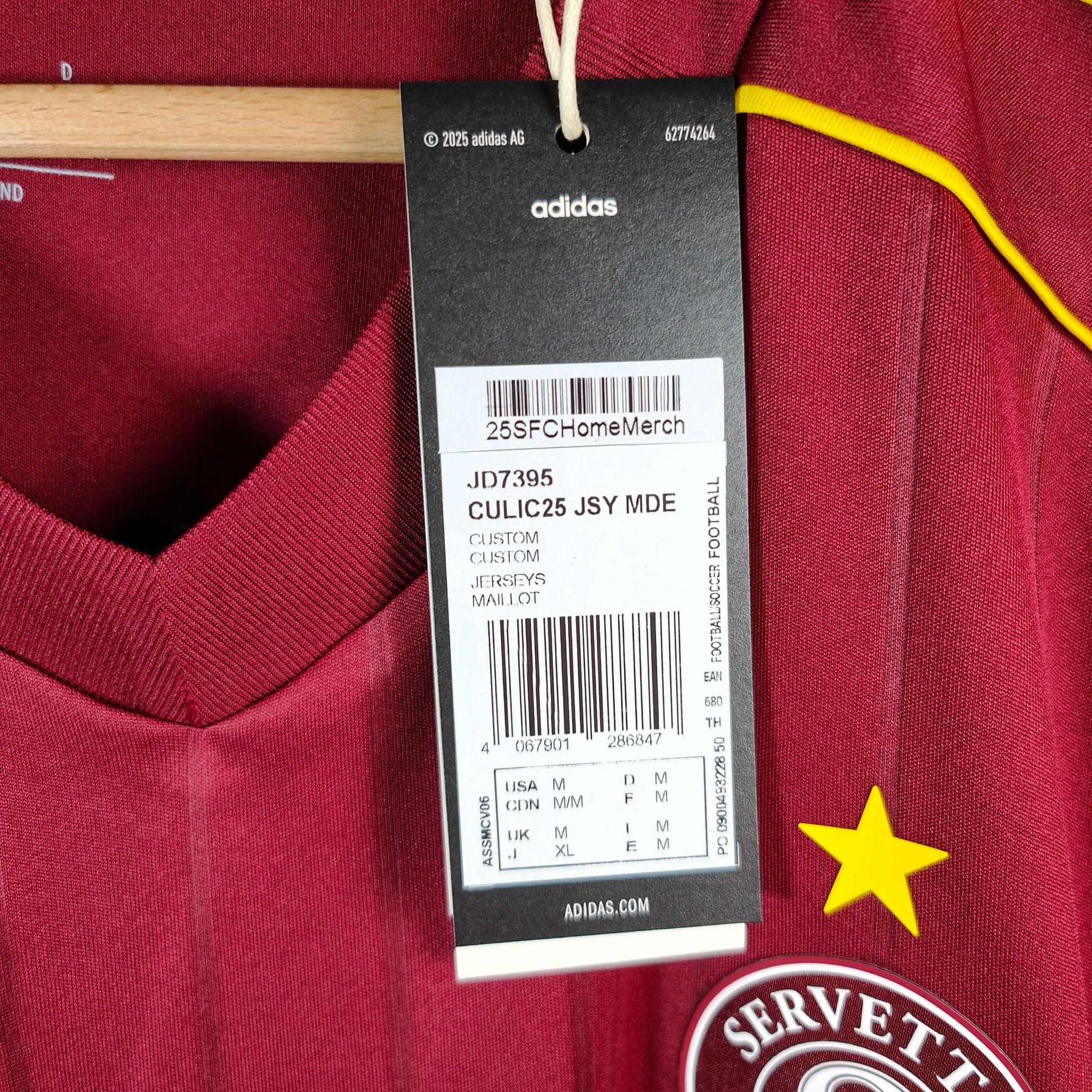 2025-26 Servette Home Shirt Rouiller 