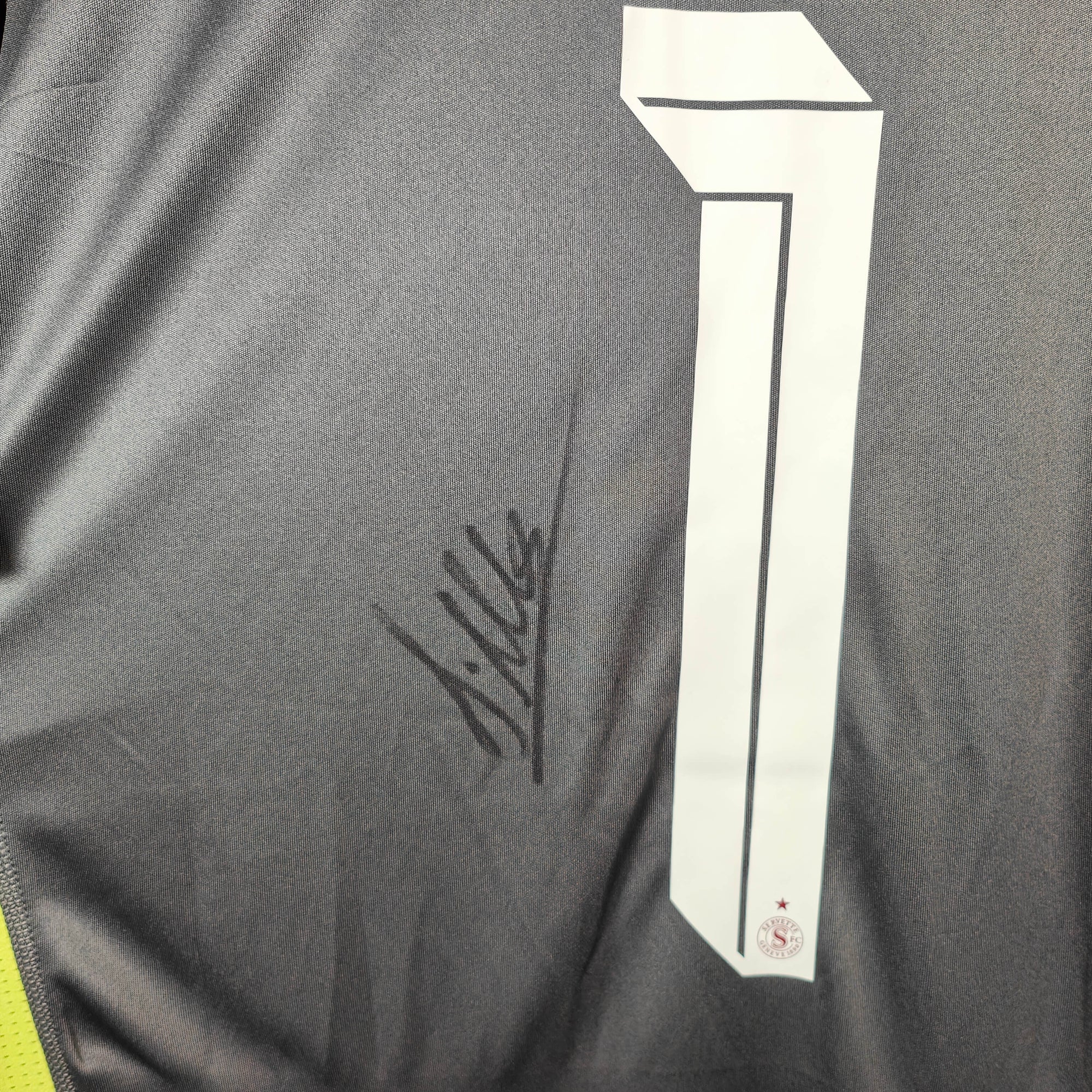 2025-26 Servette GK1 Shirt SIGNED Mall 