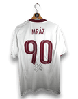2025-26 Servette Away Shirt SIGNED Mráz 