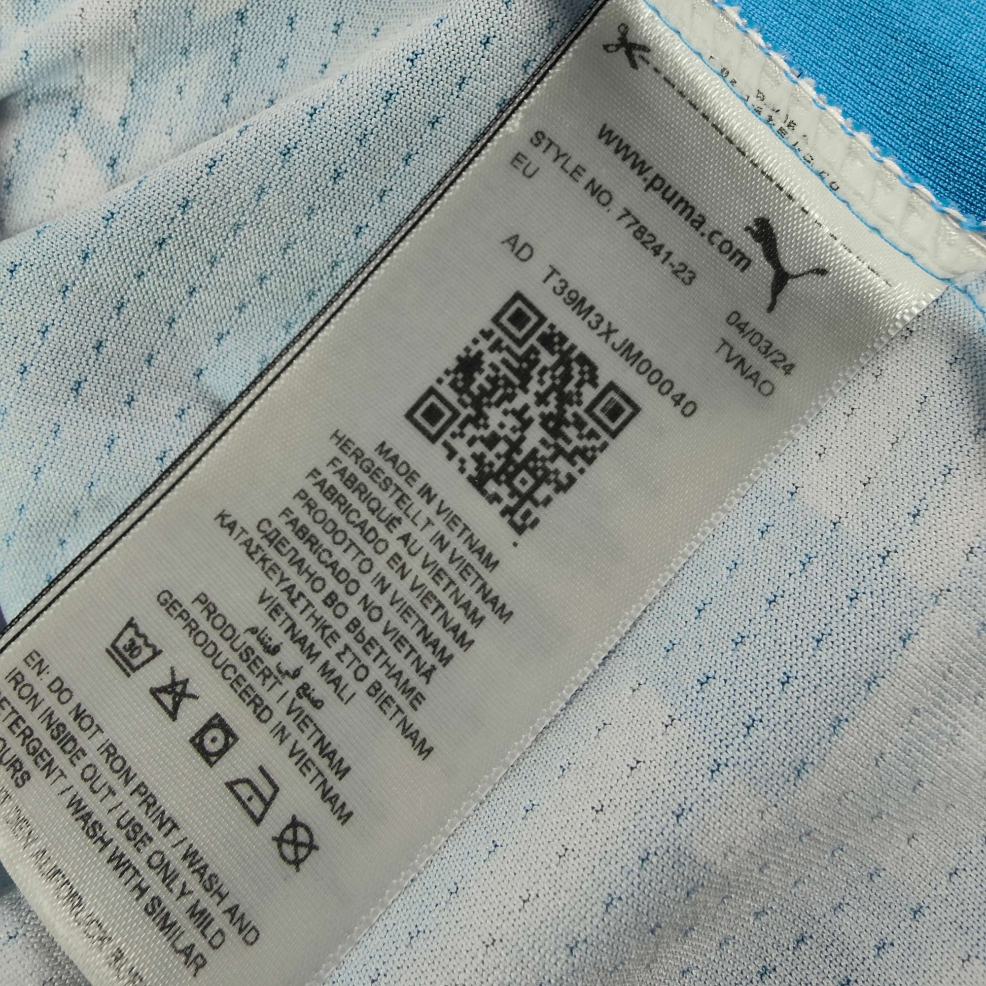 2024-25 Olympique Marseille Prematch Shirt - 9/10 - (M)