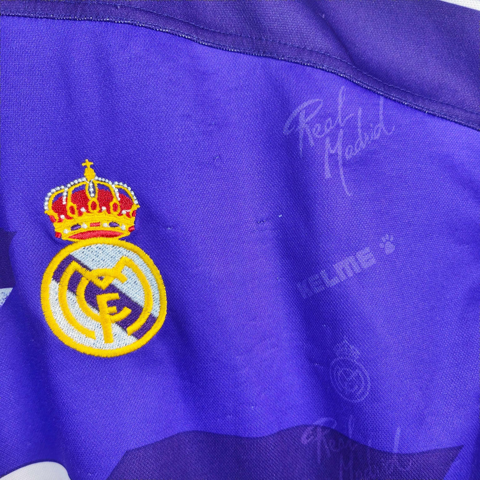 1994-96 Real Madrid Away Shirt - 7/10 - (XL)