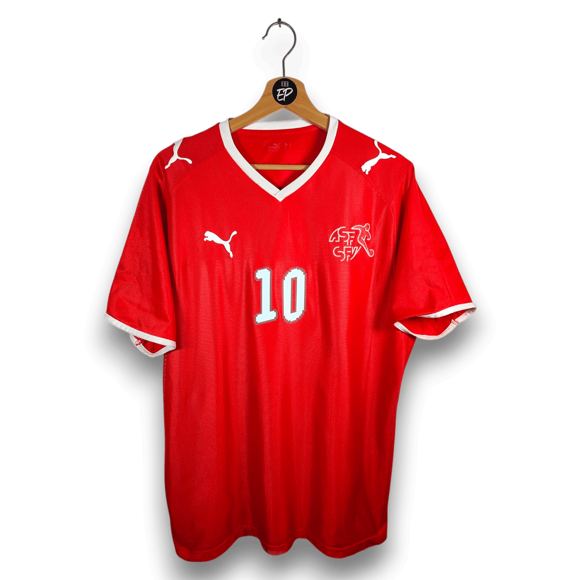 2008-10 Switzerland Home Shirt Hakan Yakin 