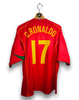 2004-06 Portugal Home Shirt Ronaldo 