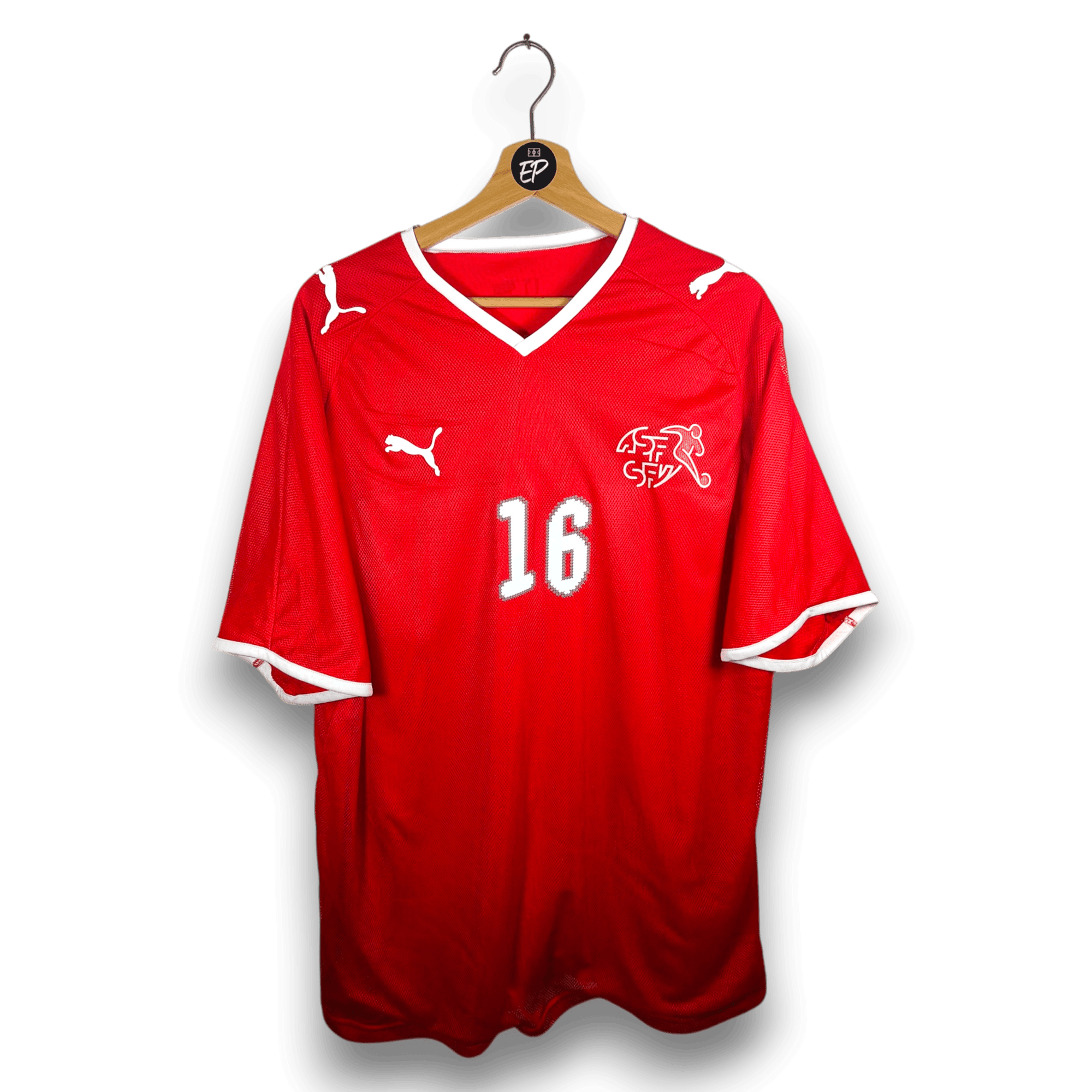 2008-10 Switzerland Home Shirt Barnetta 
