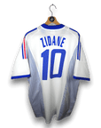 2002-04 France Away Shirt Zidane 
