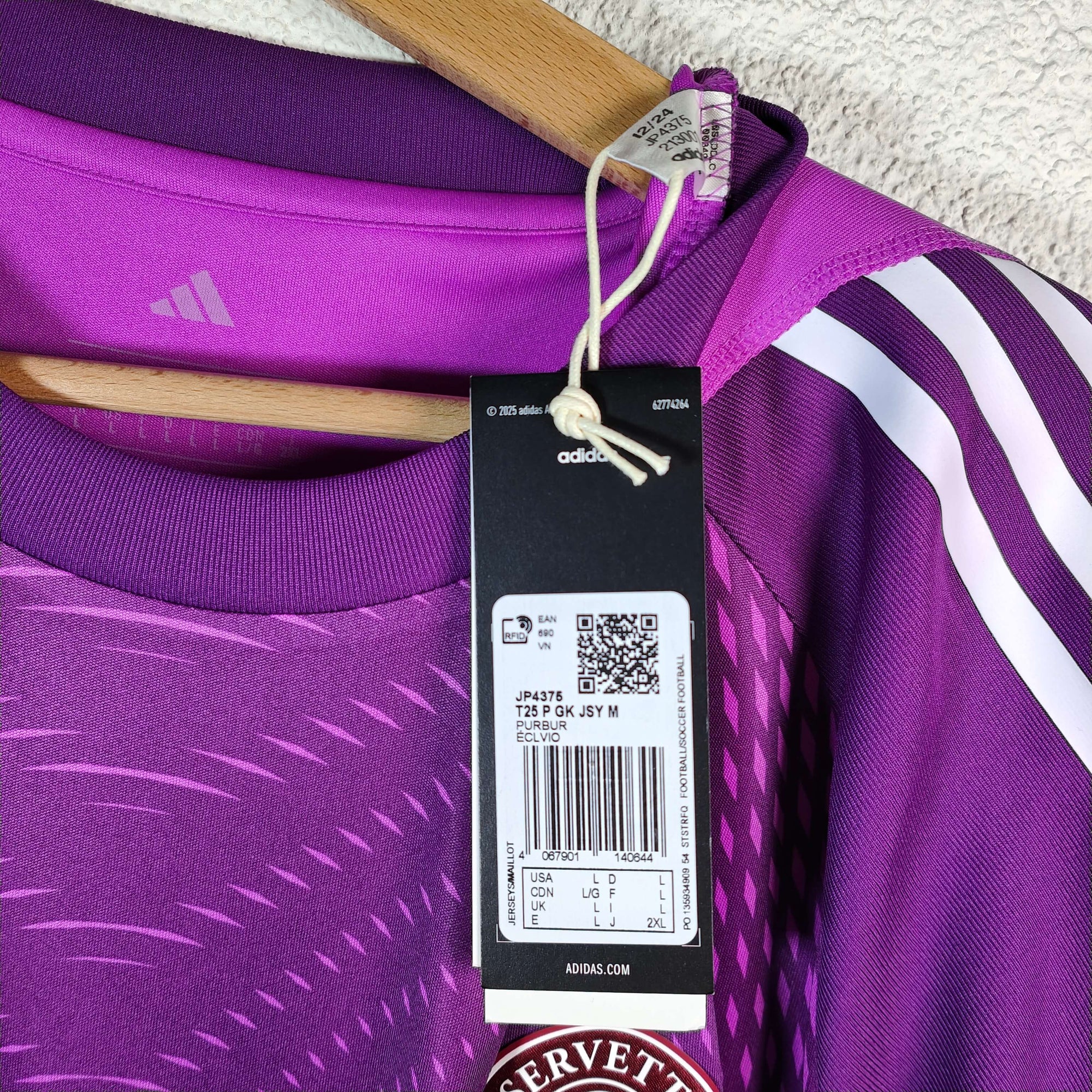 2025-26 Servette GK2 Shirt SIGNED Mall 