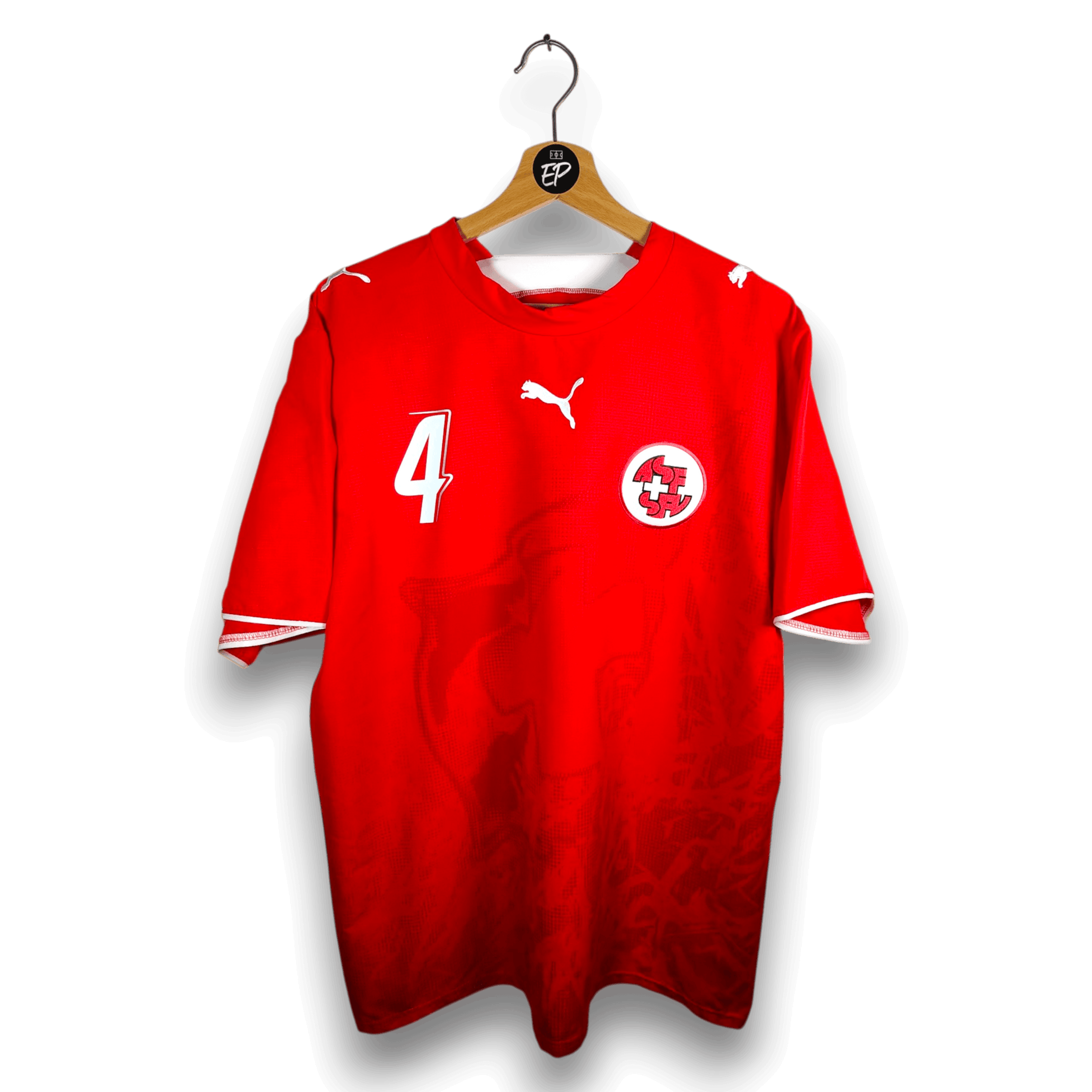 2006-08 Switzerland Home Shirt Senderos 