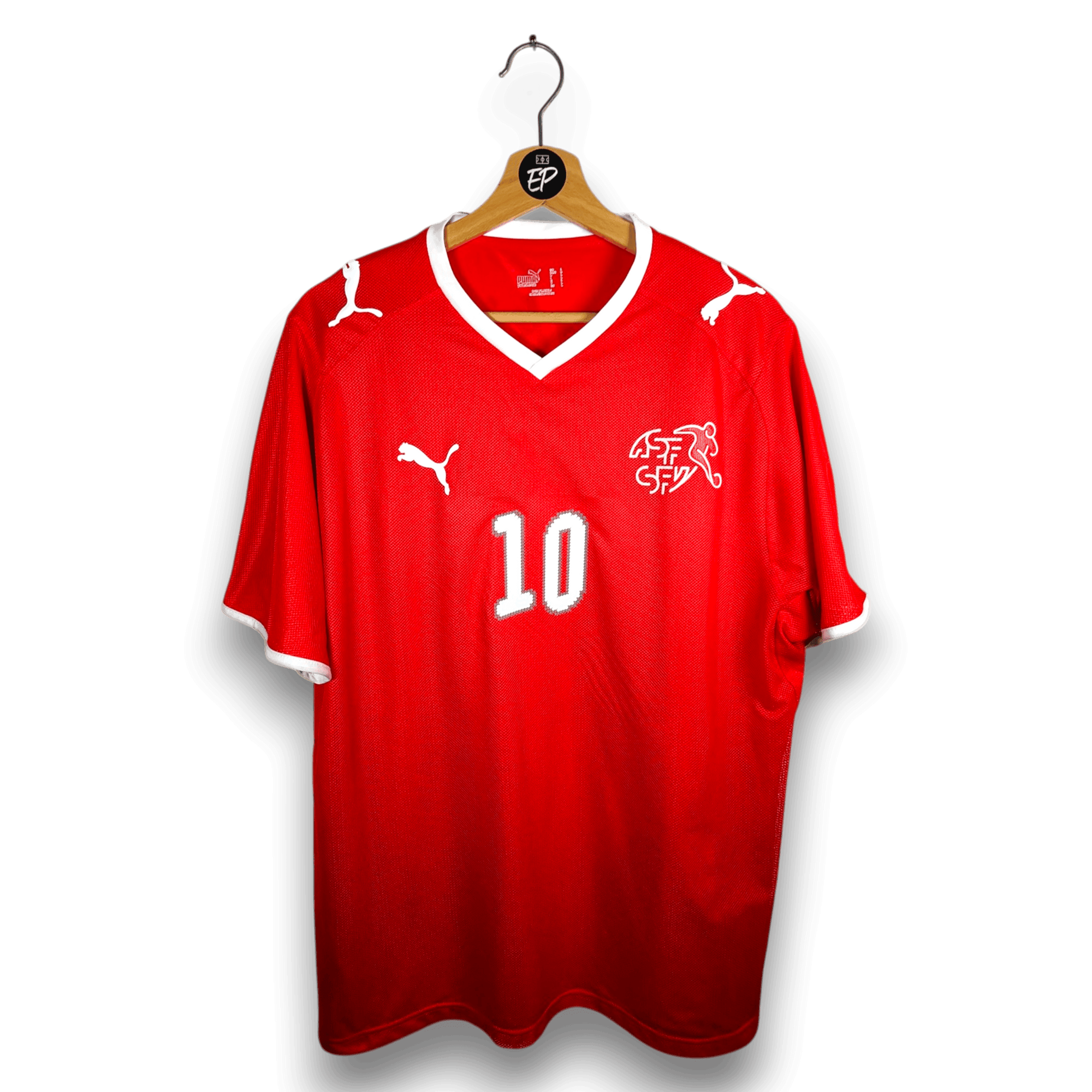 2008-10 Switzerland Home Shirt Hakan Yakin 
