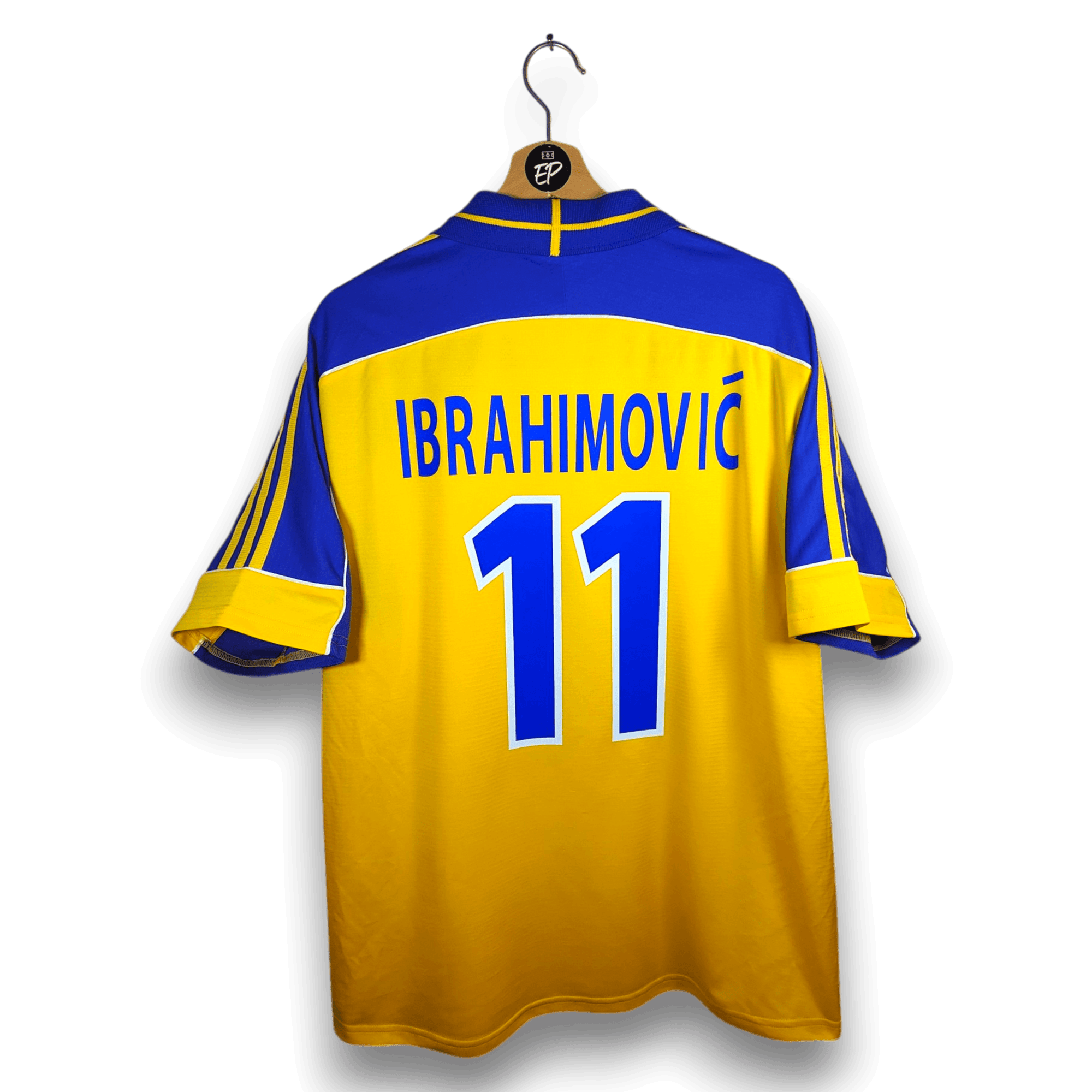 2000-02 Sweden Home Shirt Ibrahimović 