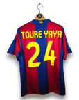 2007-08 FC Barcelona Home Shirt Toure Yaya 