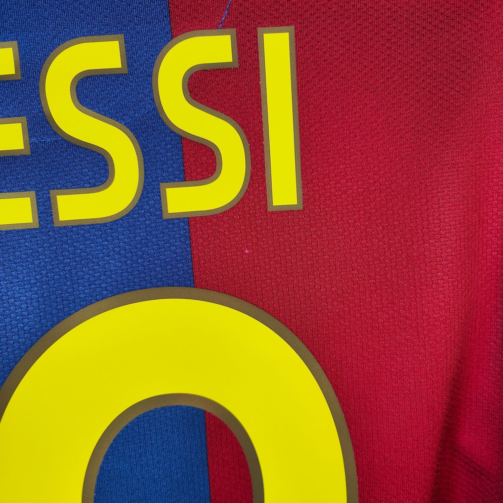 2007-08 FC Barcelona Home Shirt Messi 