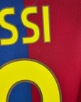 2007-08 FC Barcelona Home Shirt Messi 