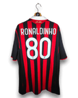 2009-10 AC Milan Home Shirt Ronaldinho 