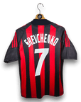 2002-03 AC Milan Home Shirt Shevchenko 