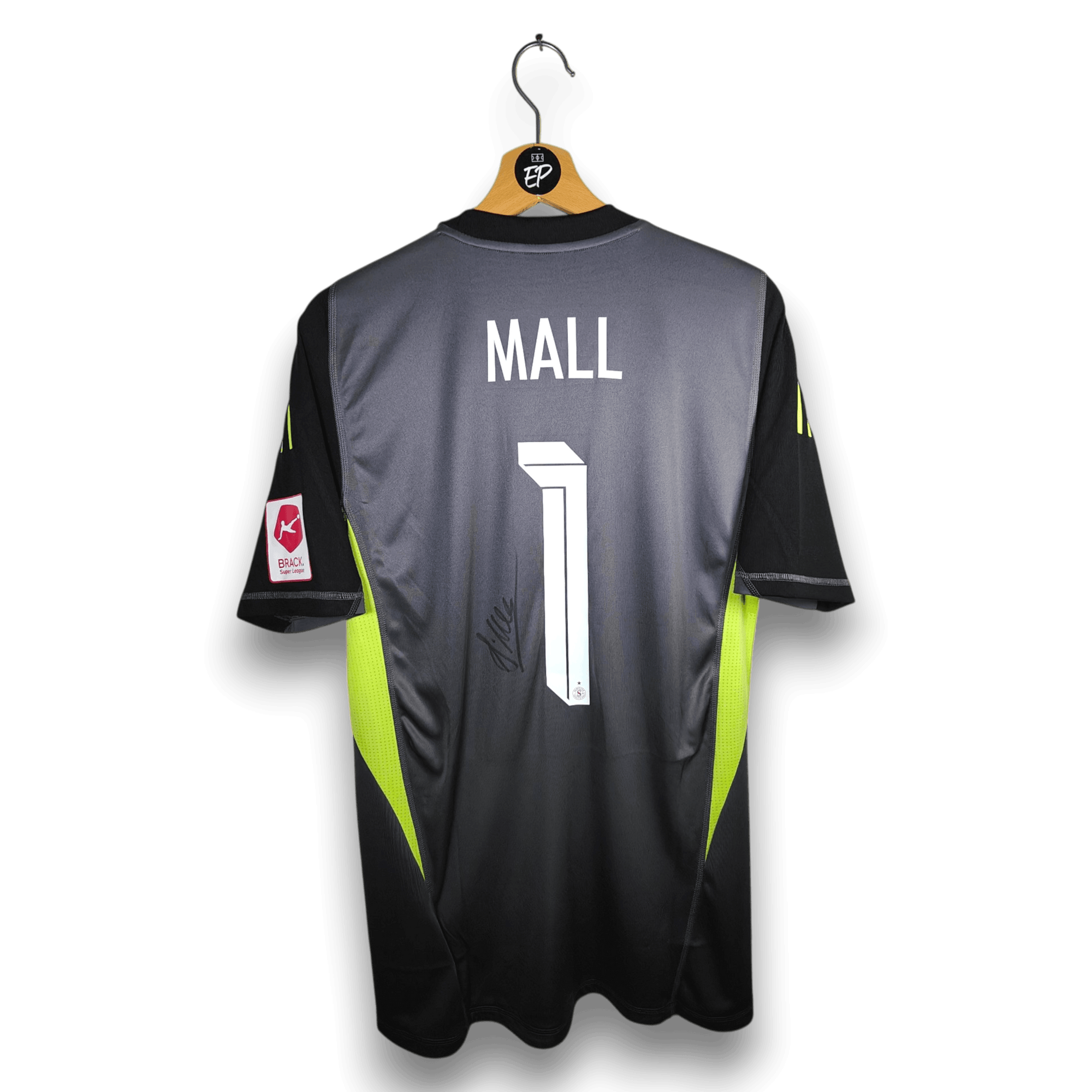 2025-26 Servette GK1 Shirt SIGNED Mall 