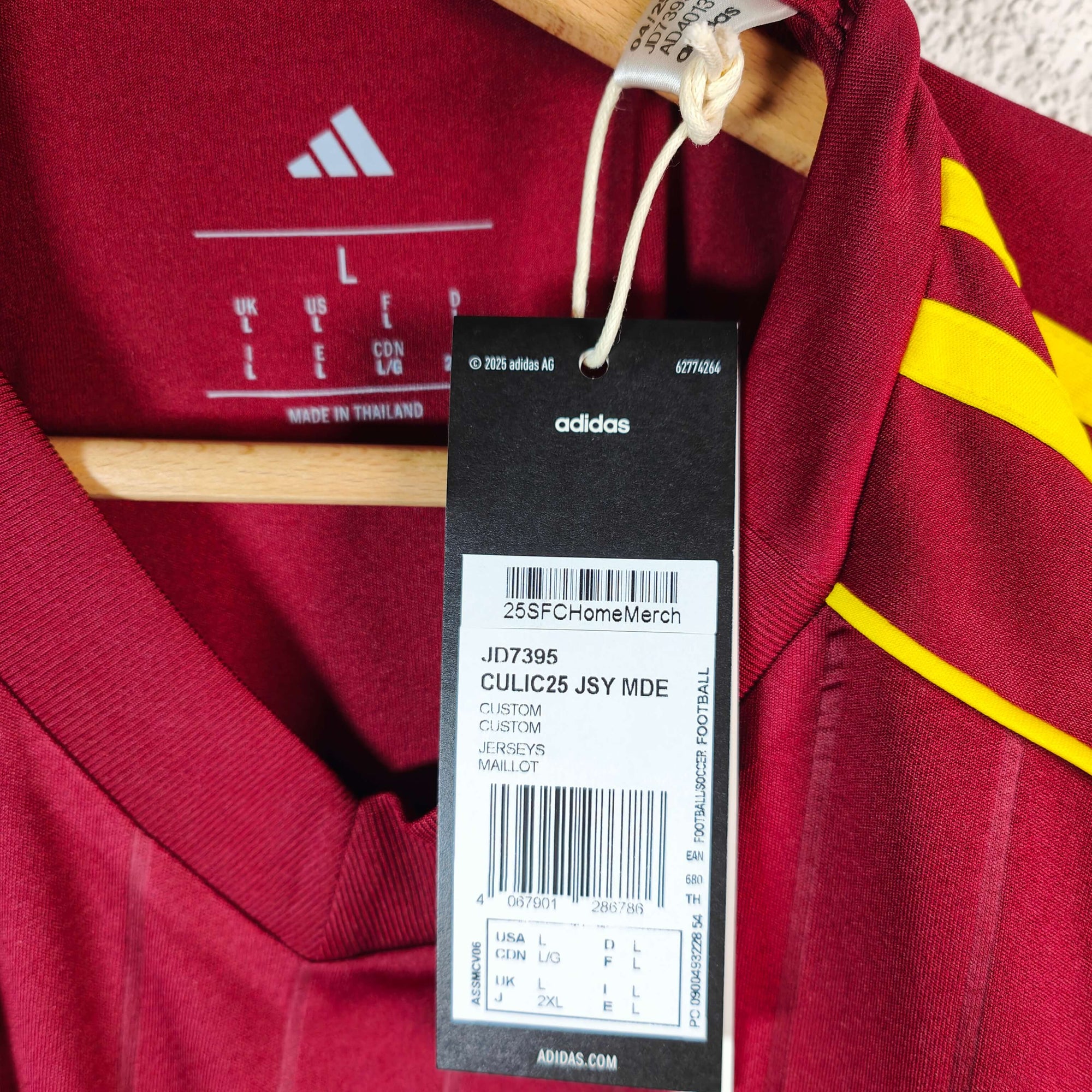 2025-26 Servette Home Shirt SIGNED Rouiller 