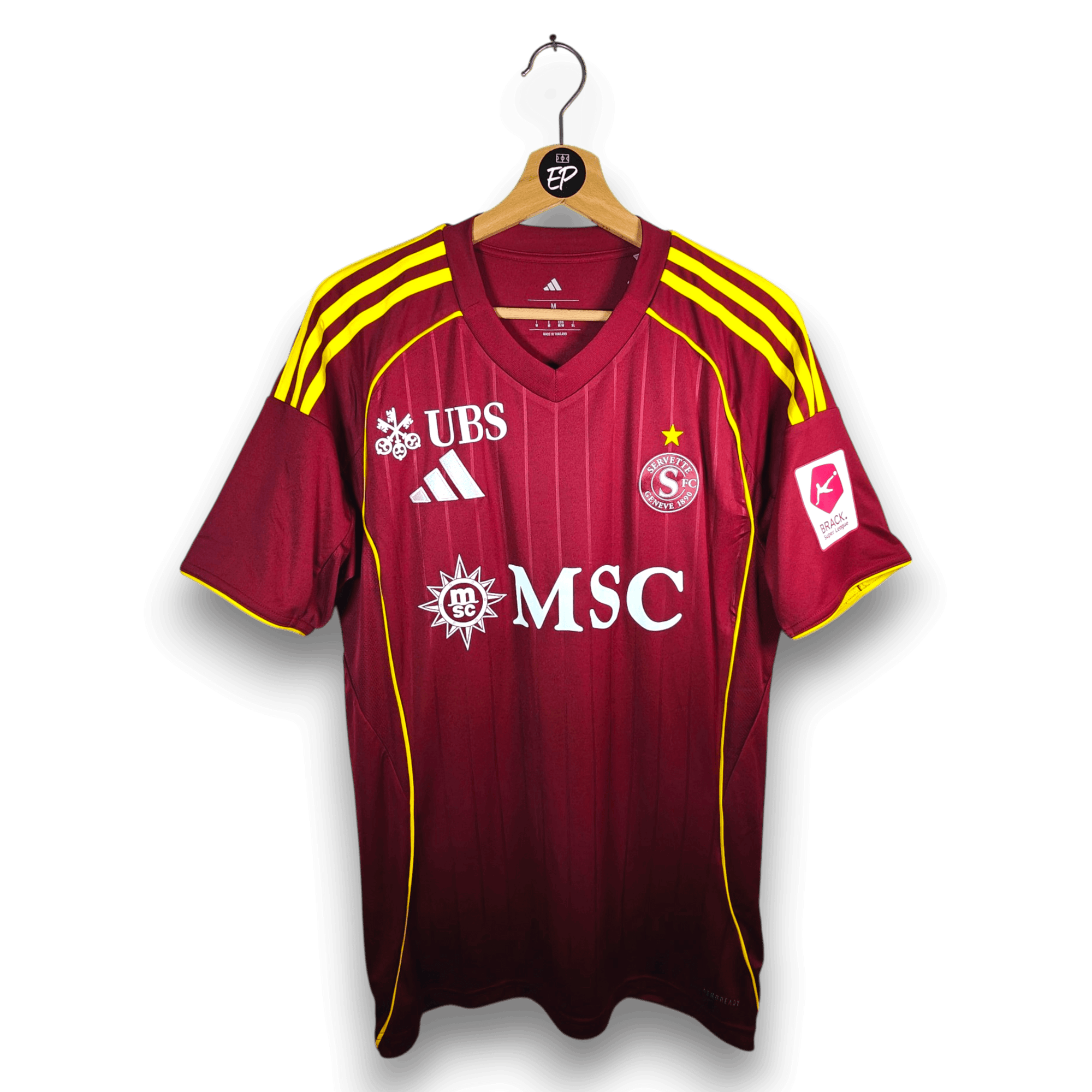 2025-26 Servette Home Shirt SIGNED Cognat 
