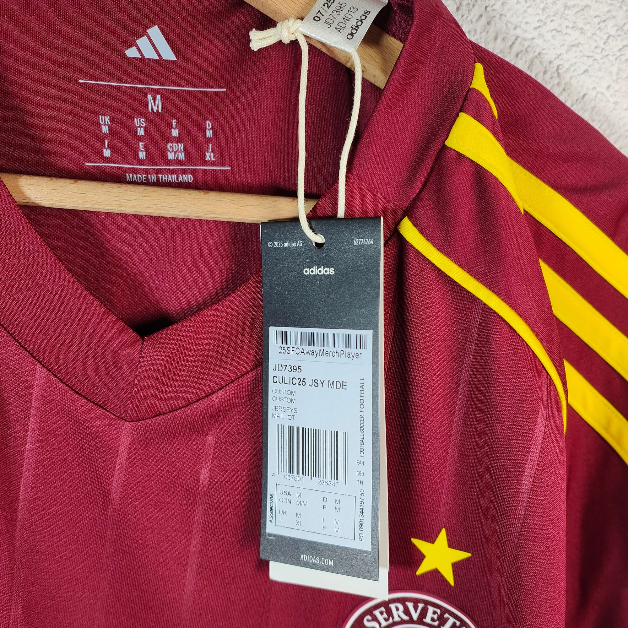 2025-26 Servette Home Shirt SIGNED Cognat 