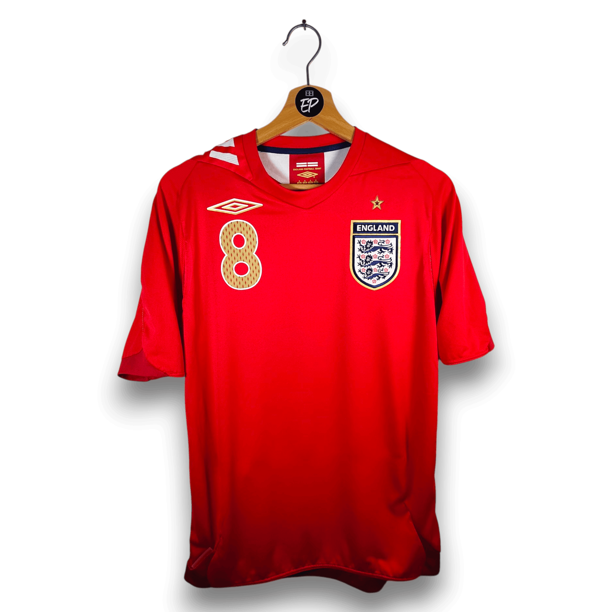 2006-08 England Away Shirt Lampard 