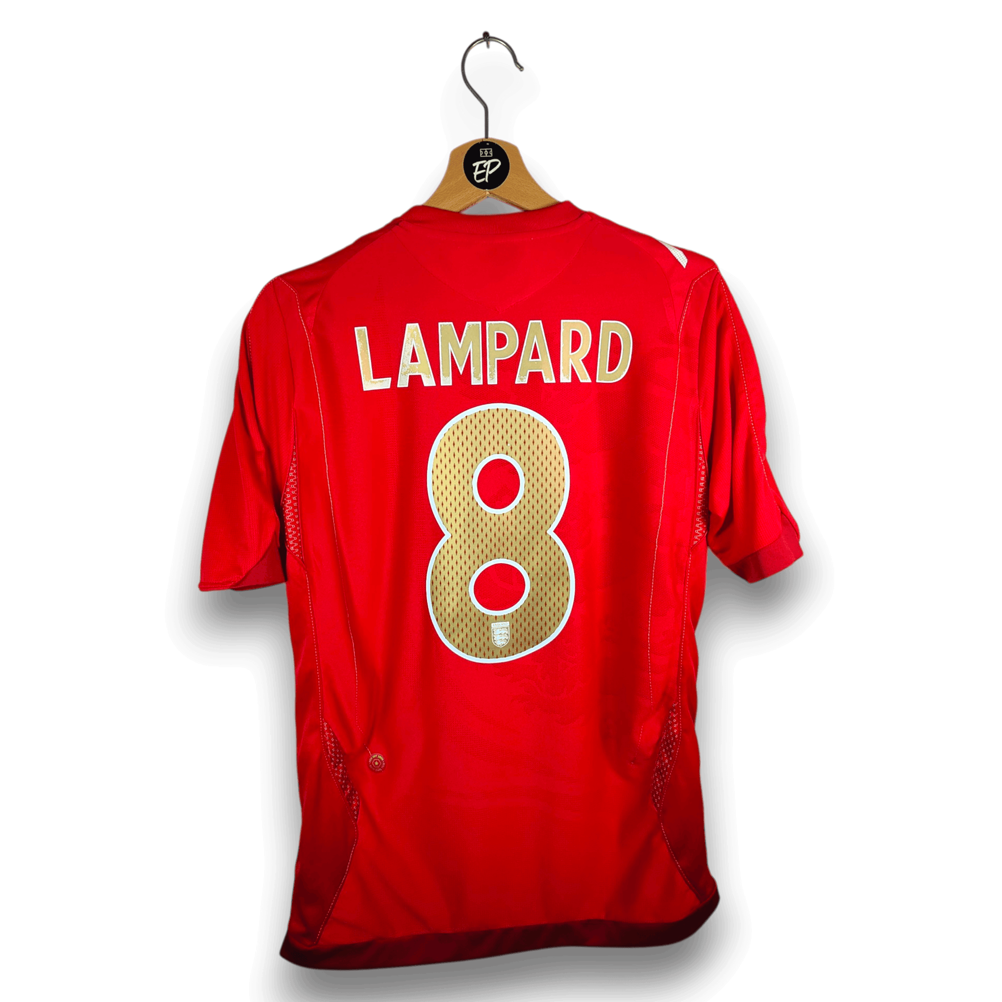 2006-08 England Away Shirt Lampard 