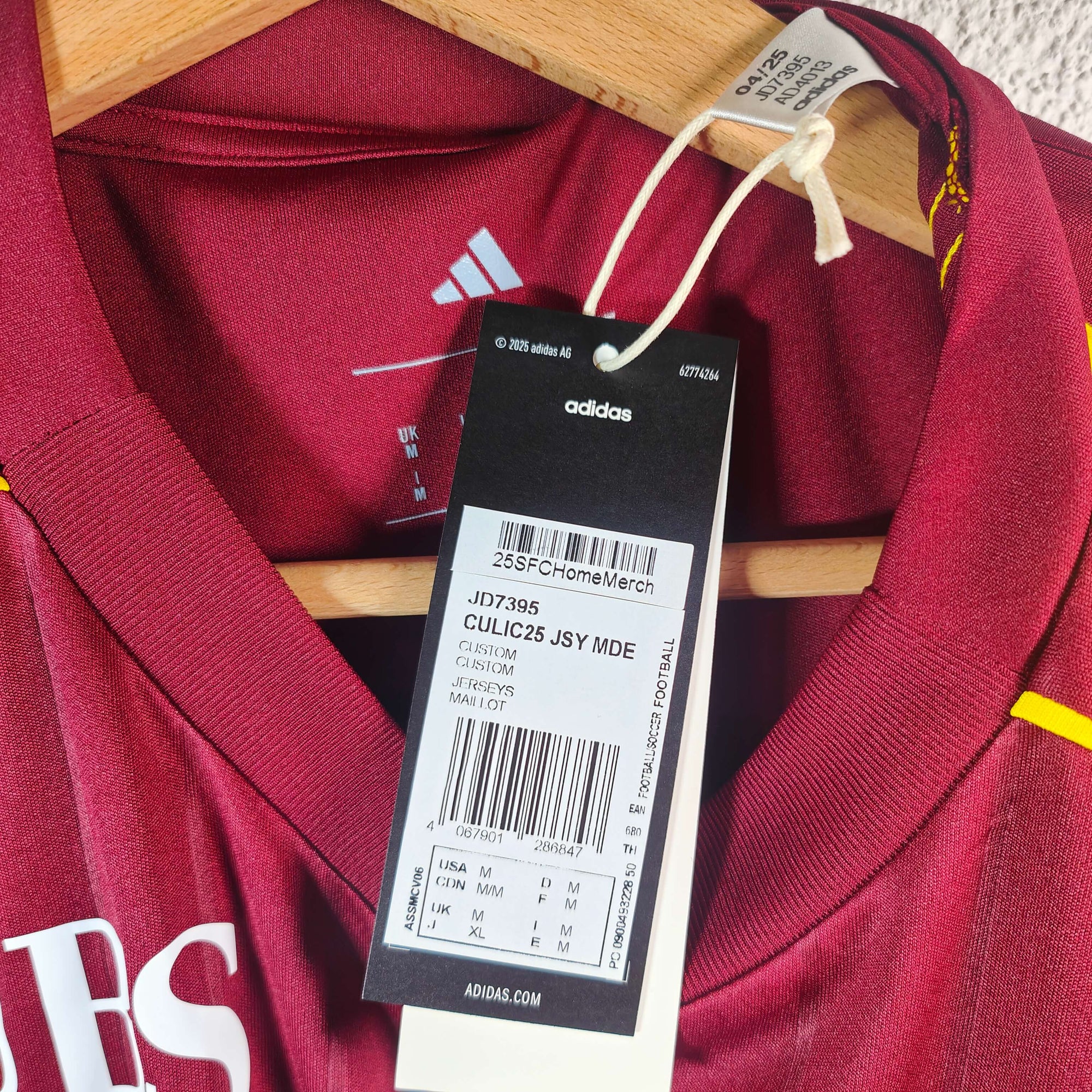 2025-26 Servette Home Shirt SIGNED Ayé 