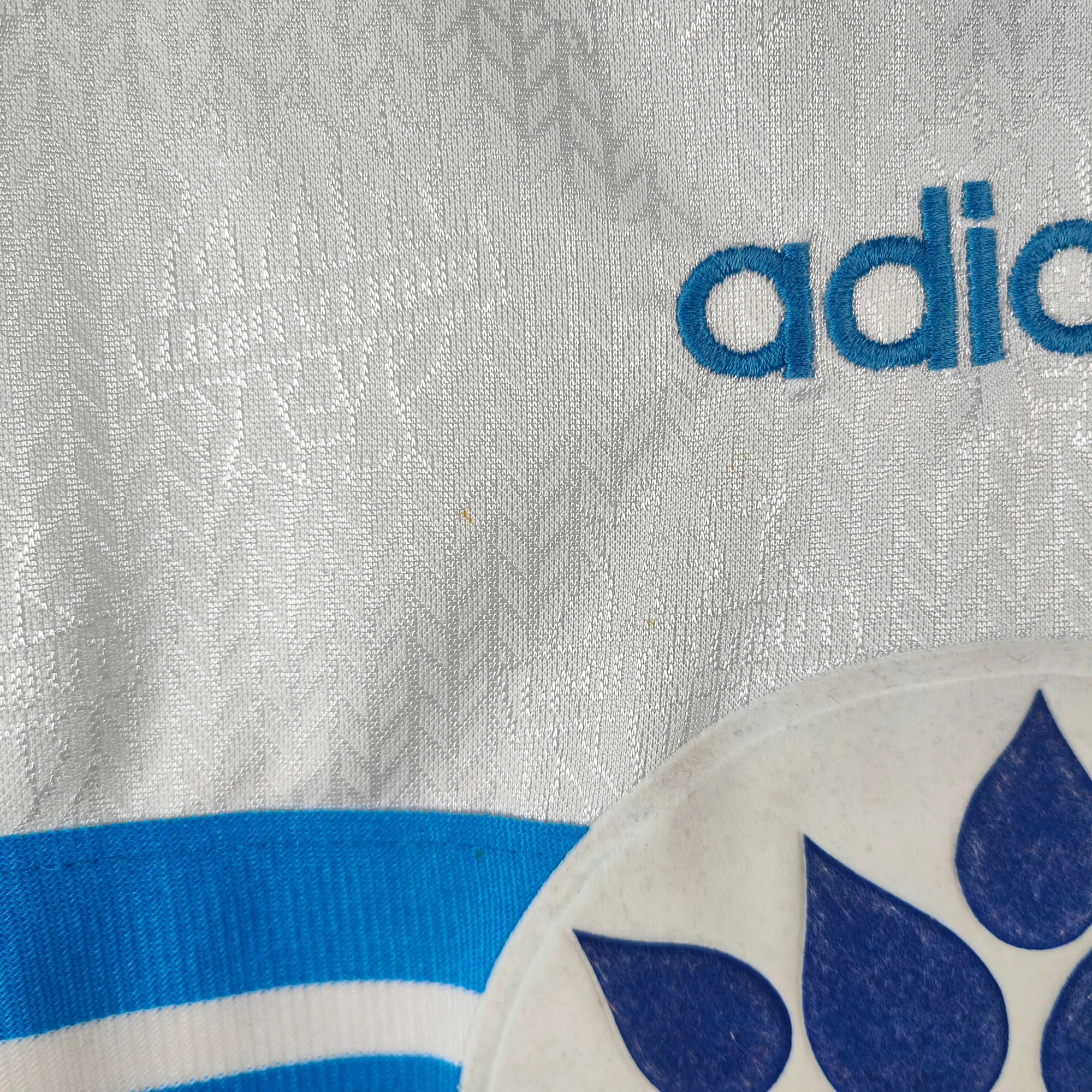 1996-97 Olympique Marseille Home Shirt - 8.5/10 - (L)