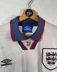 1993-95 England Home Shirt Barnes 