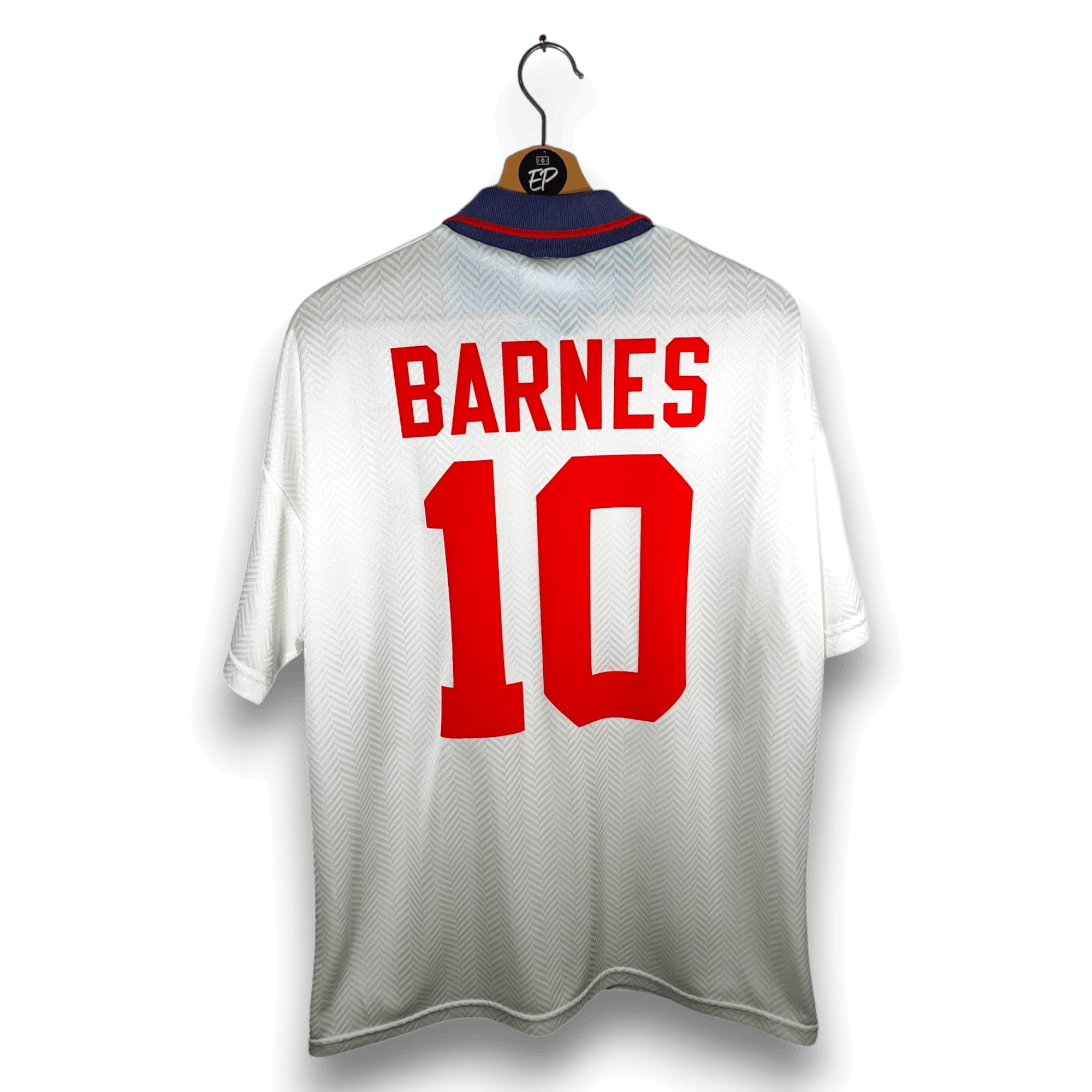 1993-95 England Home Shirt Barnes 