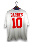 1993-95 England Home Shirt Barnes 