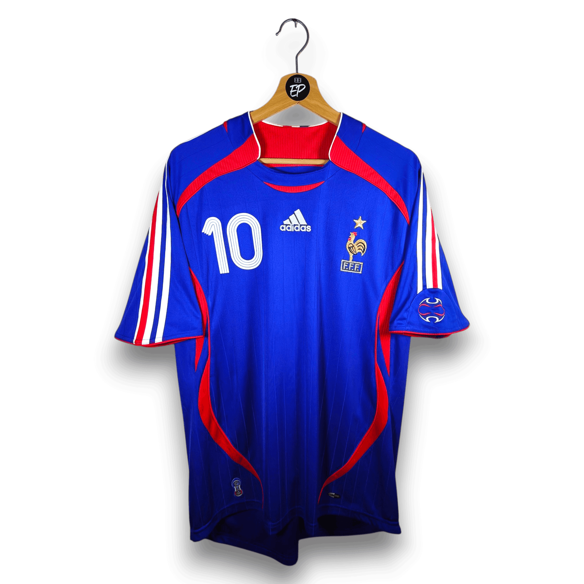 2006-07 France Home Shirt Zidane 